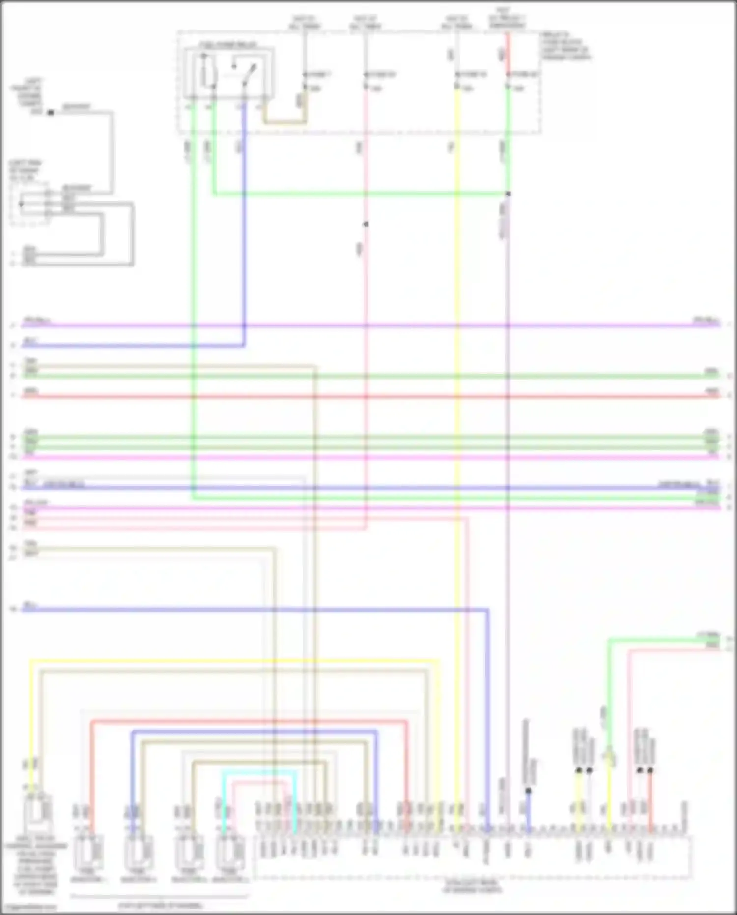 3 Mazda BP (2019-2024): Wiring diagram engine performance 2.5l skyactiv (5 of 6)