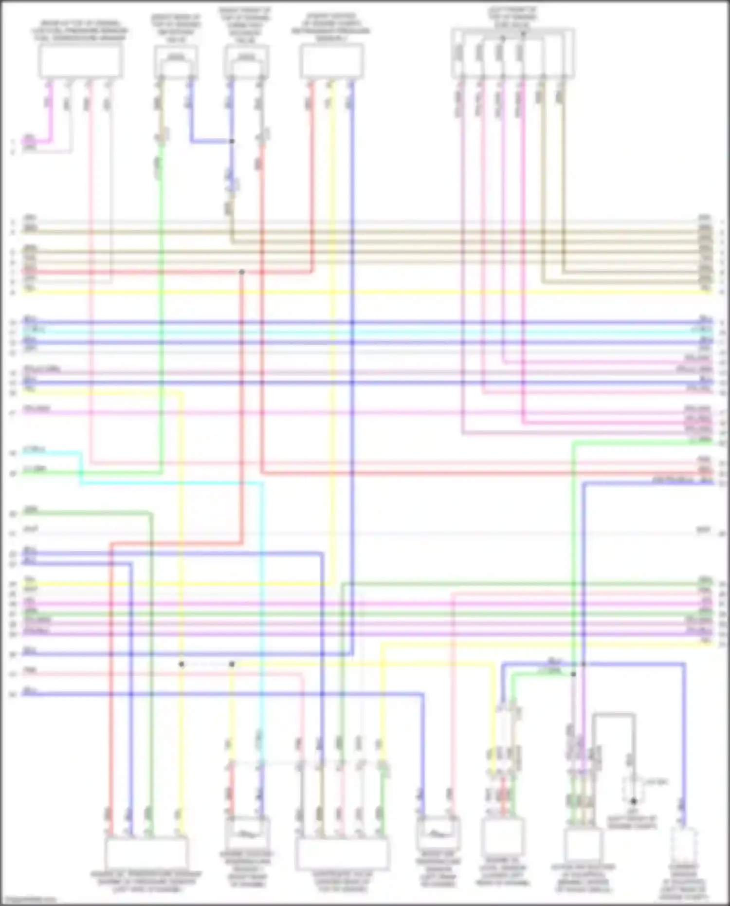3 Mazda BP (2019-2024): Wiring diagram engine performance 2.5l turbo skyactiv (2 of 6)