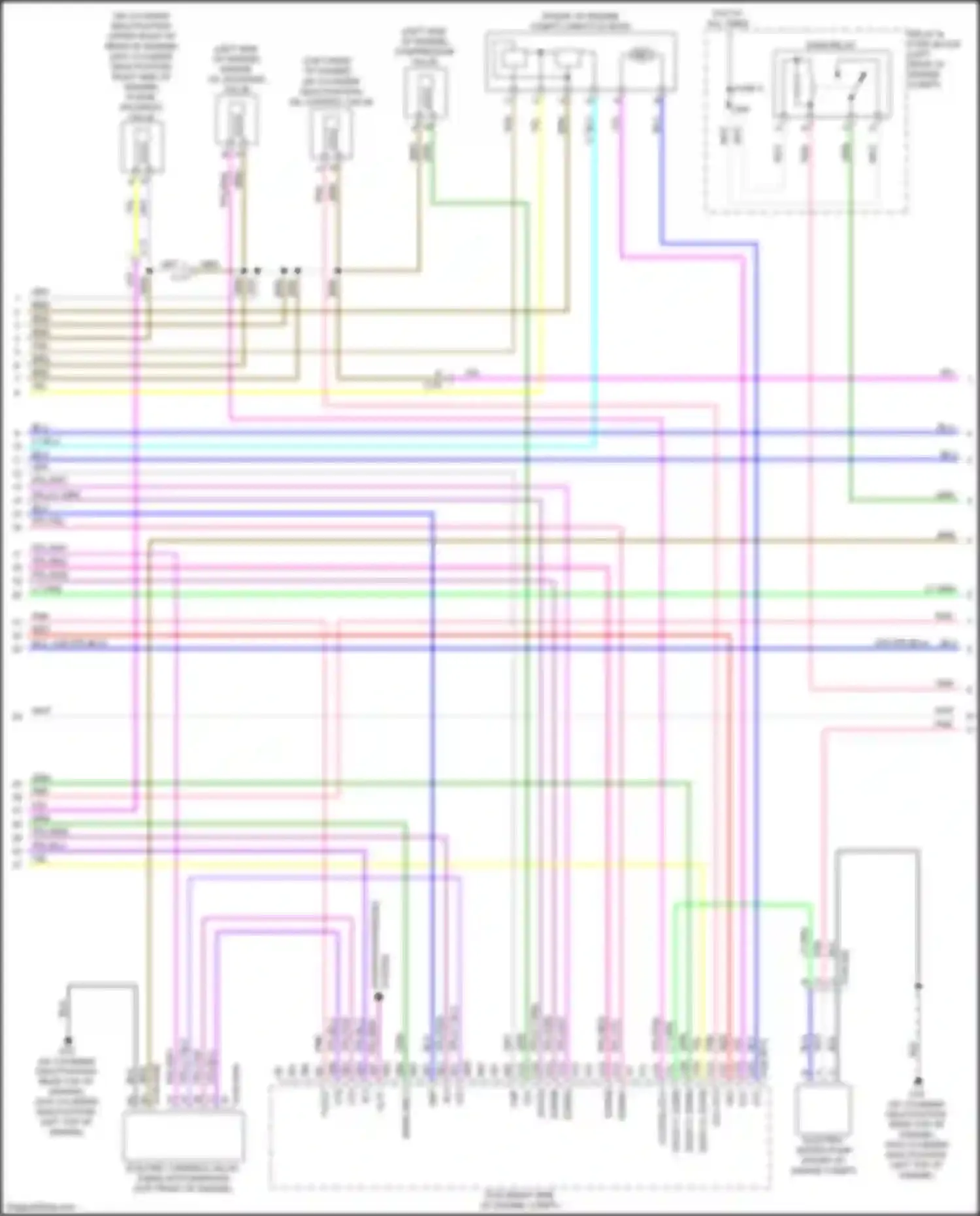 3 Mazda BP (2019-2024): Wiring diagram engine performance 2.5l turbo skyactiv (3 of 6)