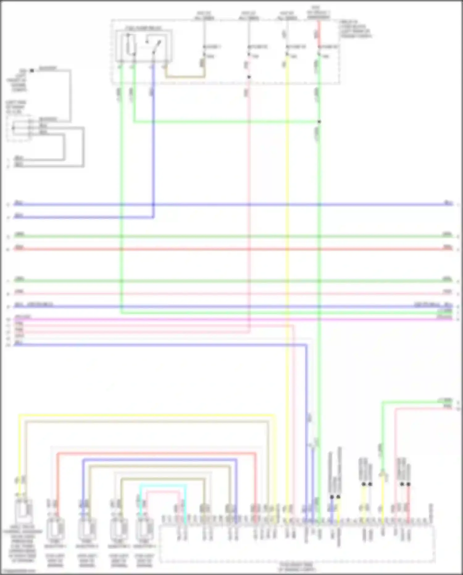 3 Mazda BP (2019-2024): Wiring diagram engine performance 2.5l turbo skyactiv (5 of 6)