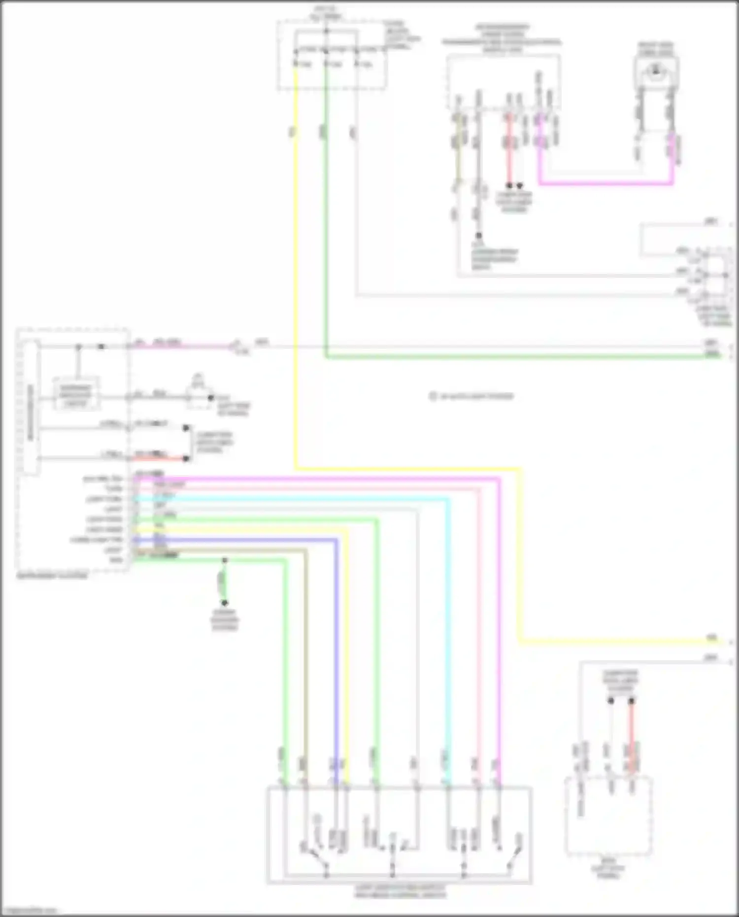 3 Mazda BP (2019-2024): Exterior lamps circuit (1 of 3)