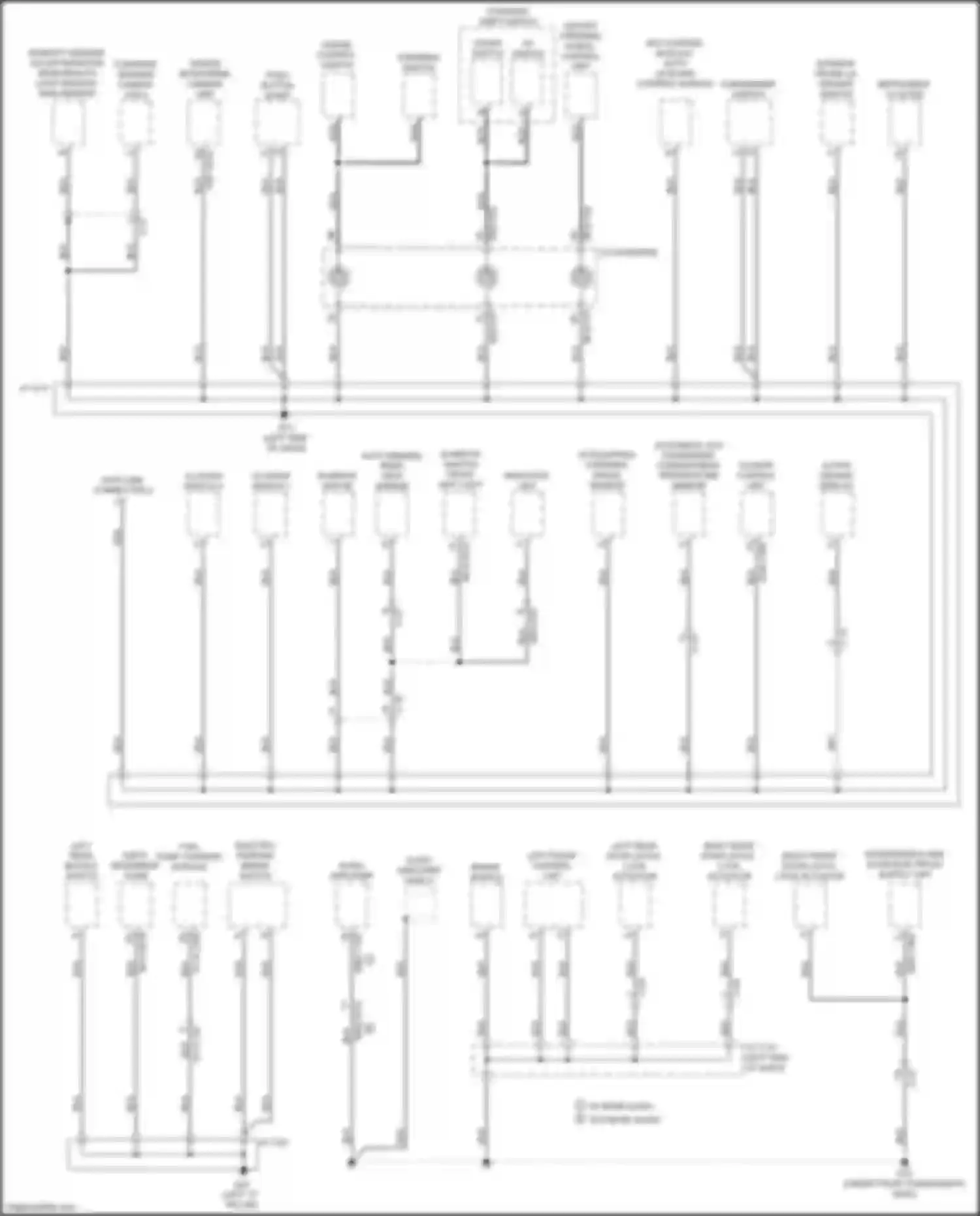 3 Mazda BP (2019-2024): Ground distribution circuit (1 of 4)