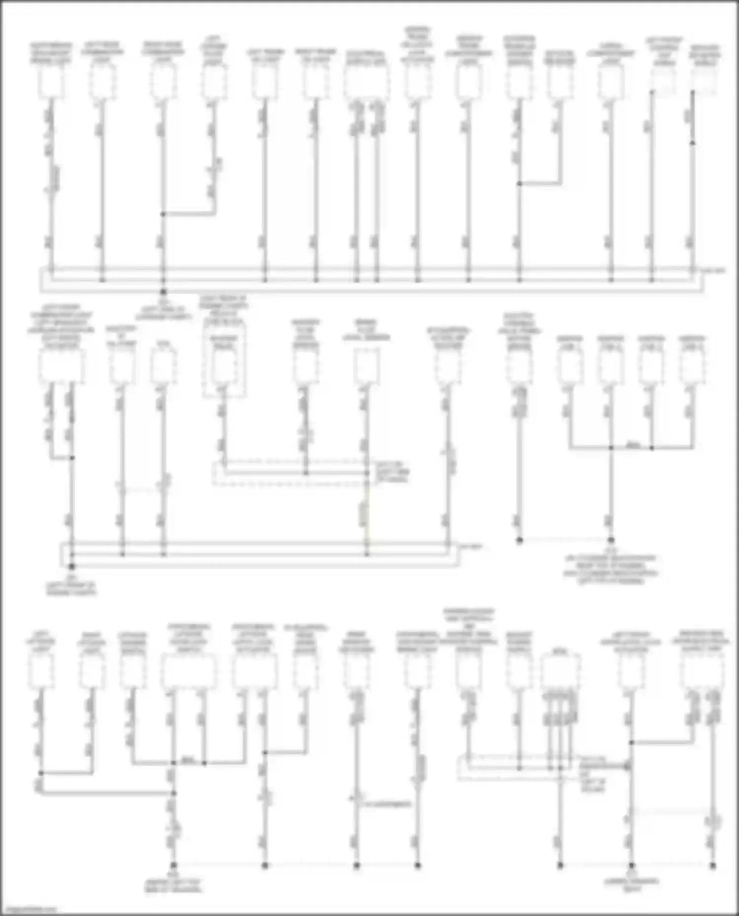 3 Mazda BP (2019-2024): Ground distribution circuit (2 of 4)