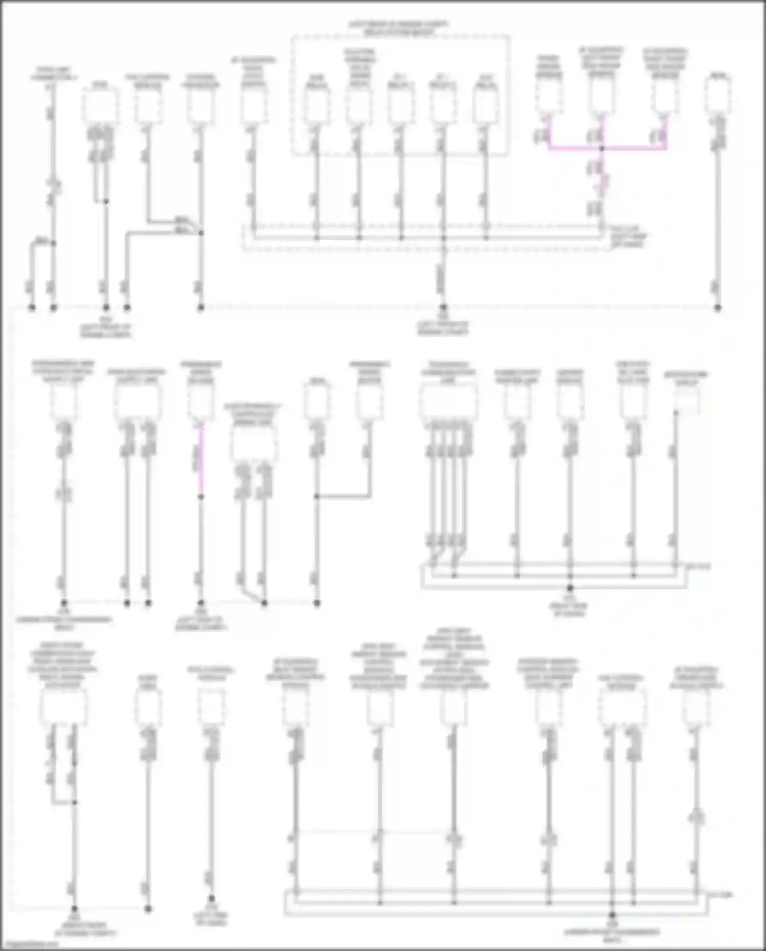3 Mazda BP (2019-2024): Ground distribution circuit (3 of 4)