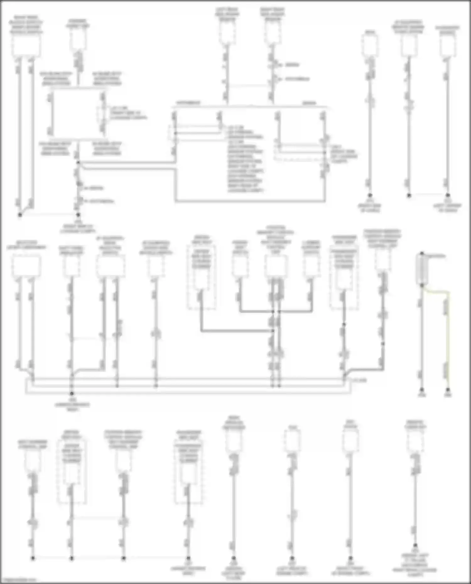 3 Mazda BP (2019-2024): Ground distribution circuit (4 of 4)