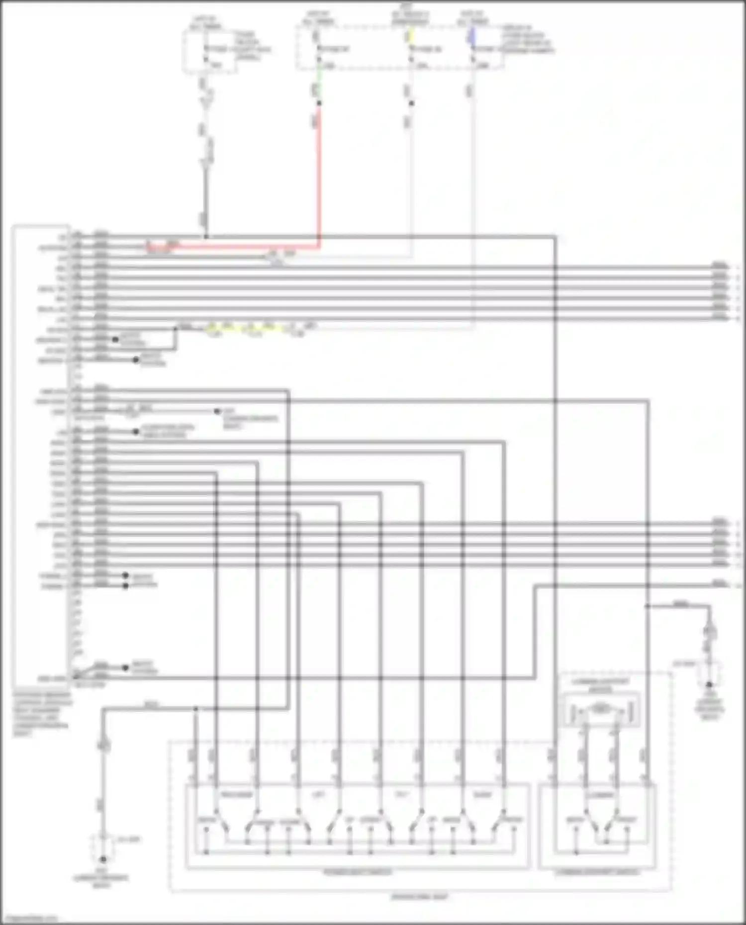 3 Mazda BP (2019-2024): Memory seat circuit (1 of 2)