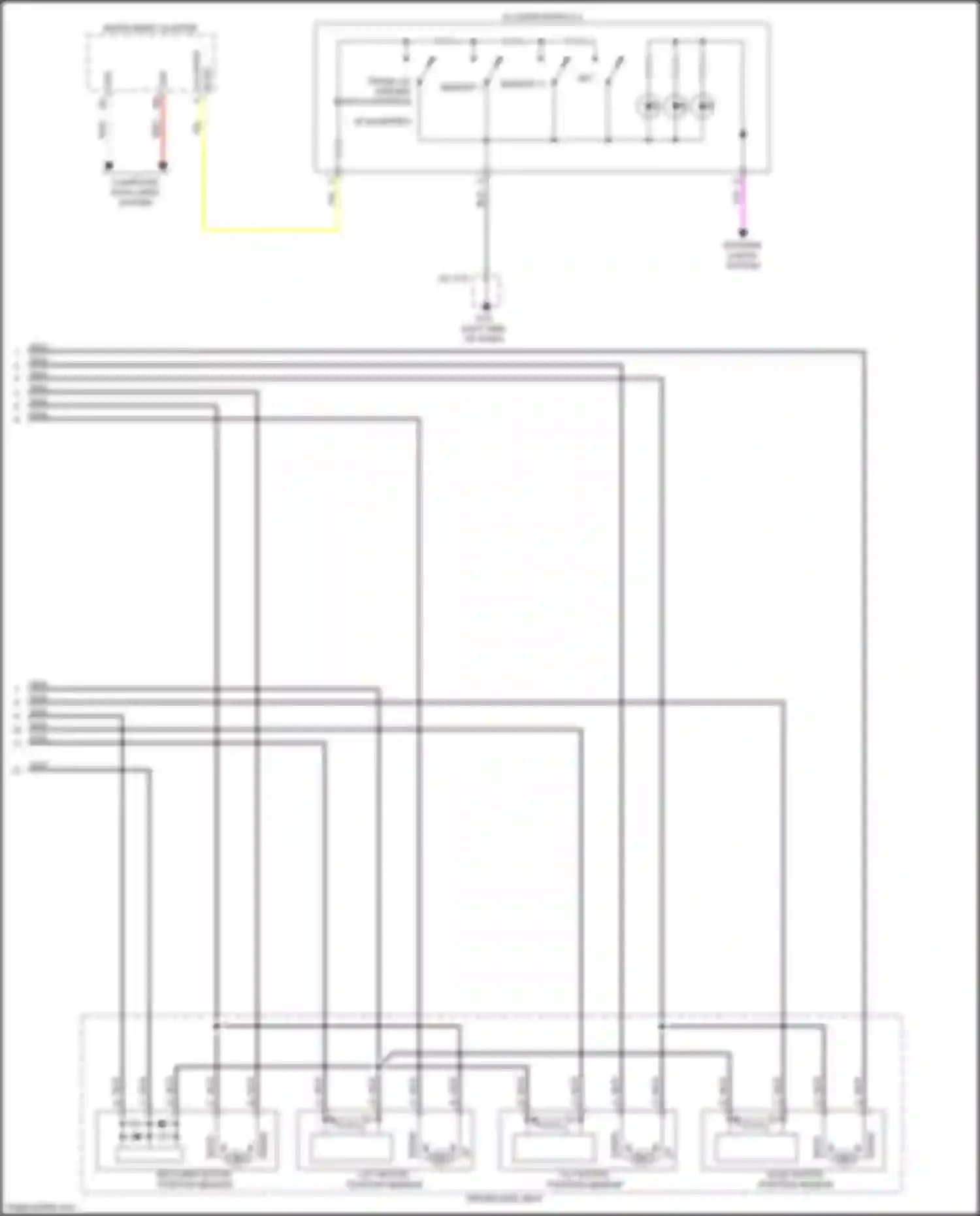3 Mazda BP (2019-2024): Memory seat circuit (2 of 2)