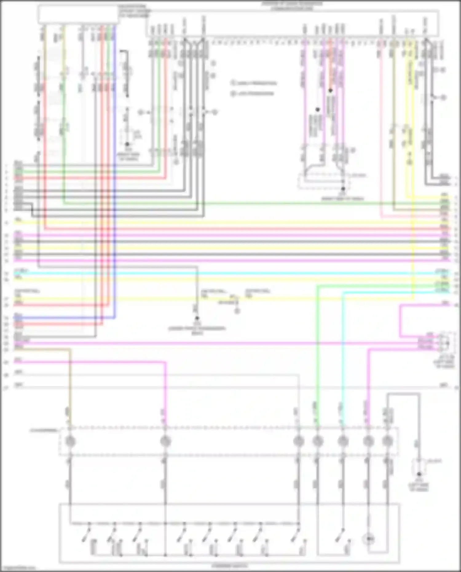 3 Mazda BP (2019-2024): Navigation circuit, w/ bose (2 of 4)