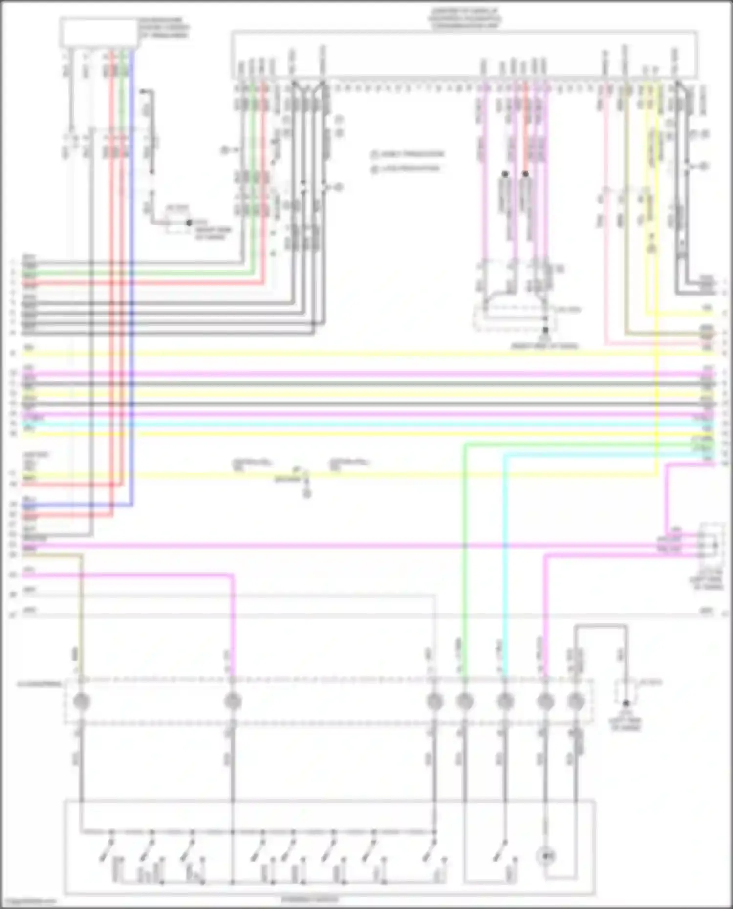 3 Mazda BP (2019-2024): Navigation circuit, w/o bose (2 of 4)