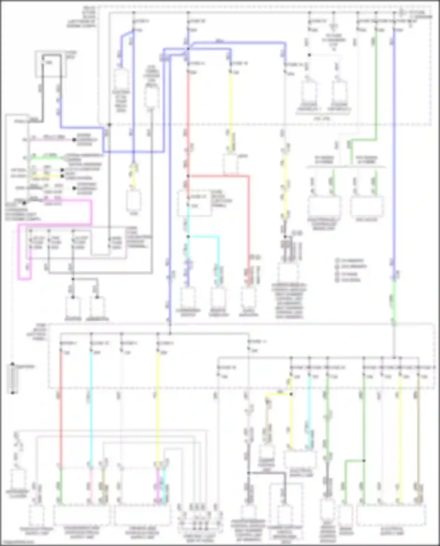 3 Mazda BP (2019-2024): Power distribution circuit (1 of 5)