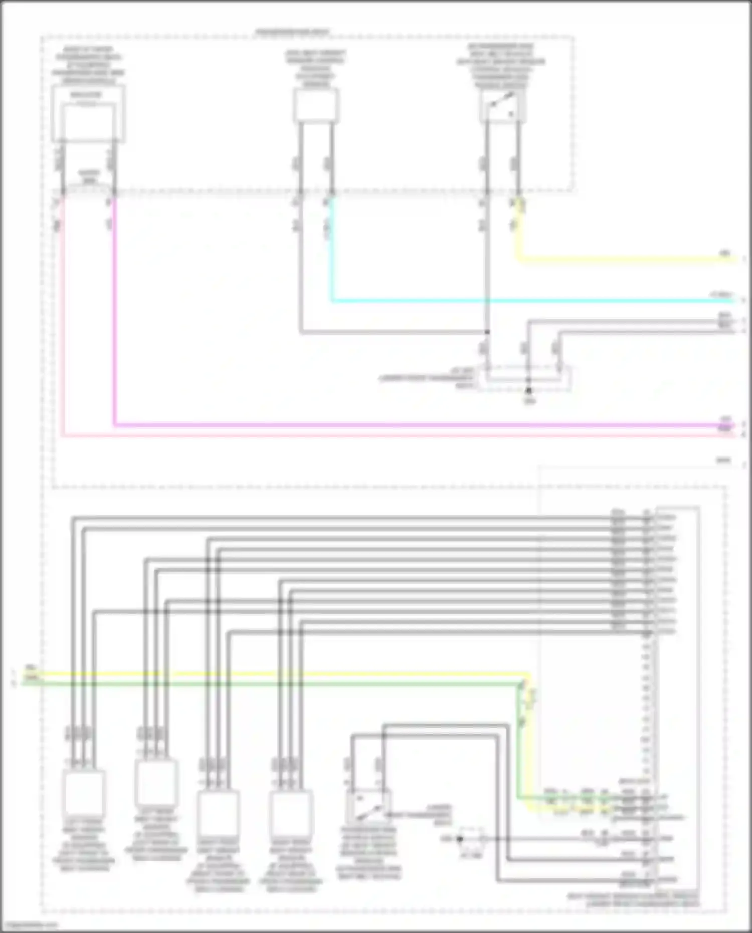 3 Mazda BP (2019-2024): Supplemental restraints circuit (3 of 4)
