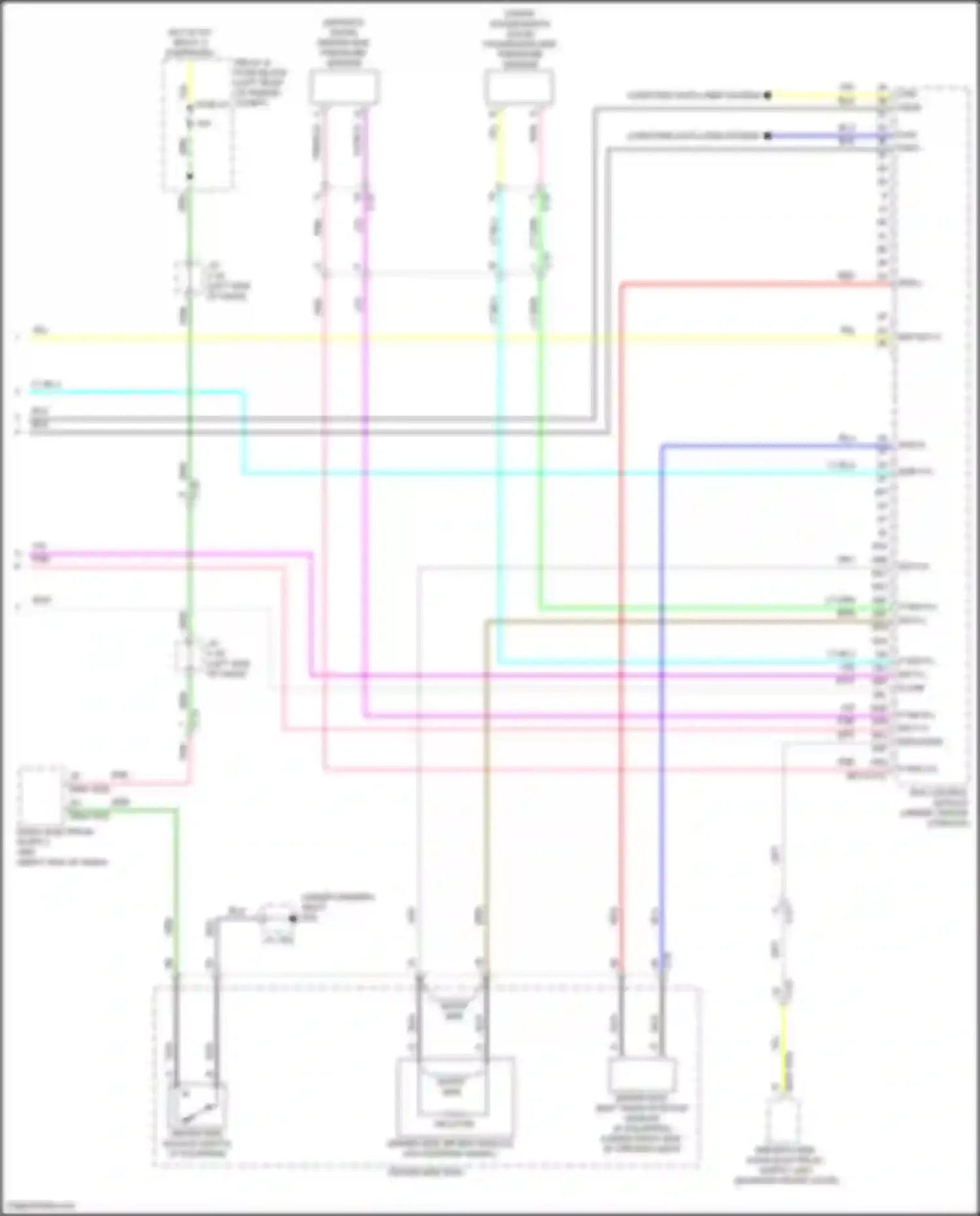 3 Mazda BP (2019-2024): Supplemental restraints circuit (4 of 4)