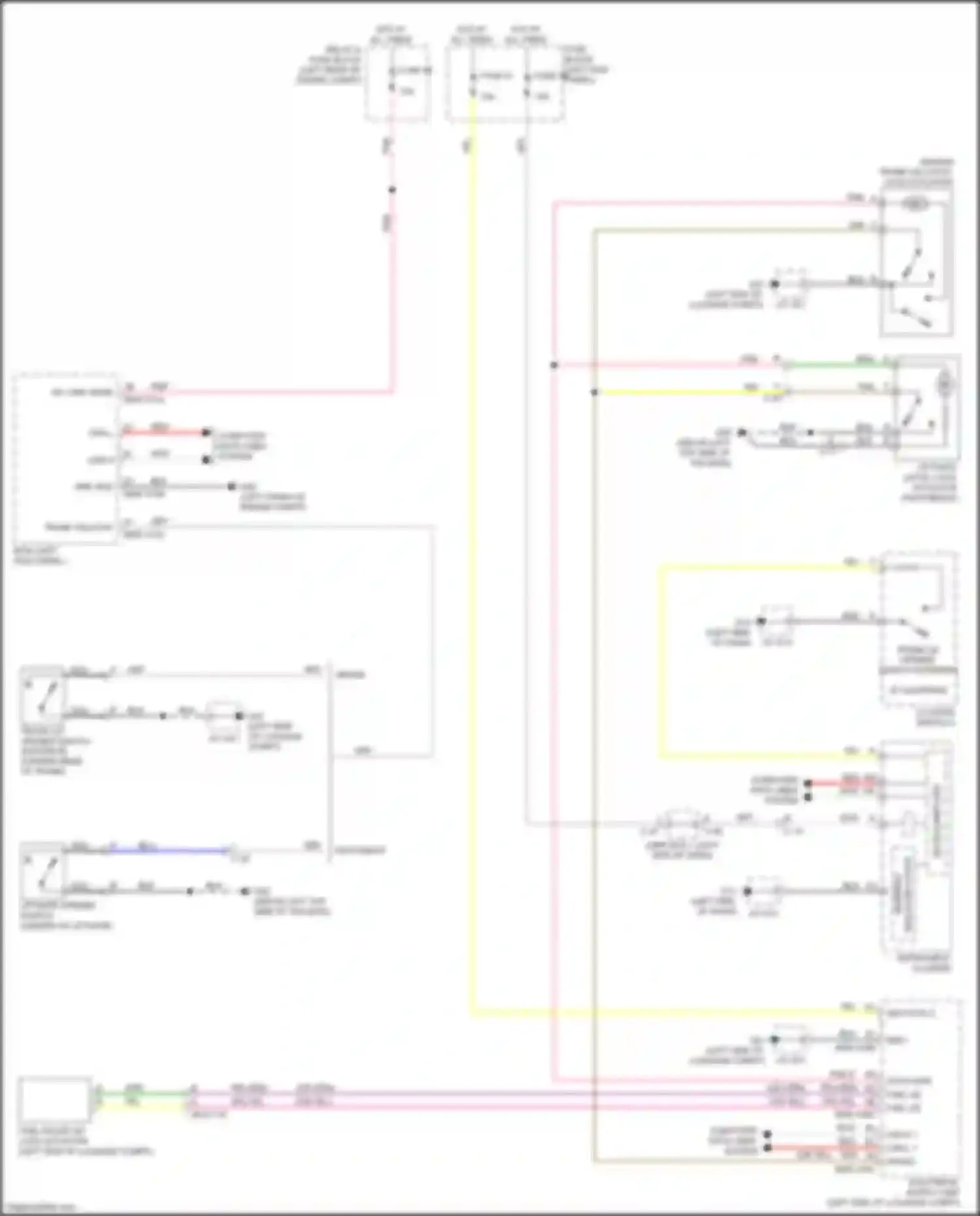 3 Mazda BP (2019-2024): Trunk/tailgate release circuit