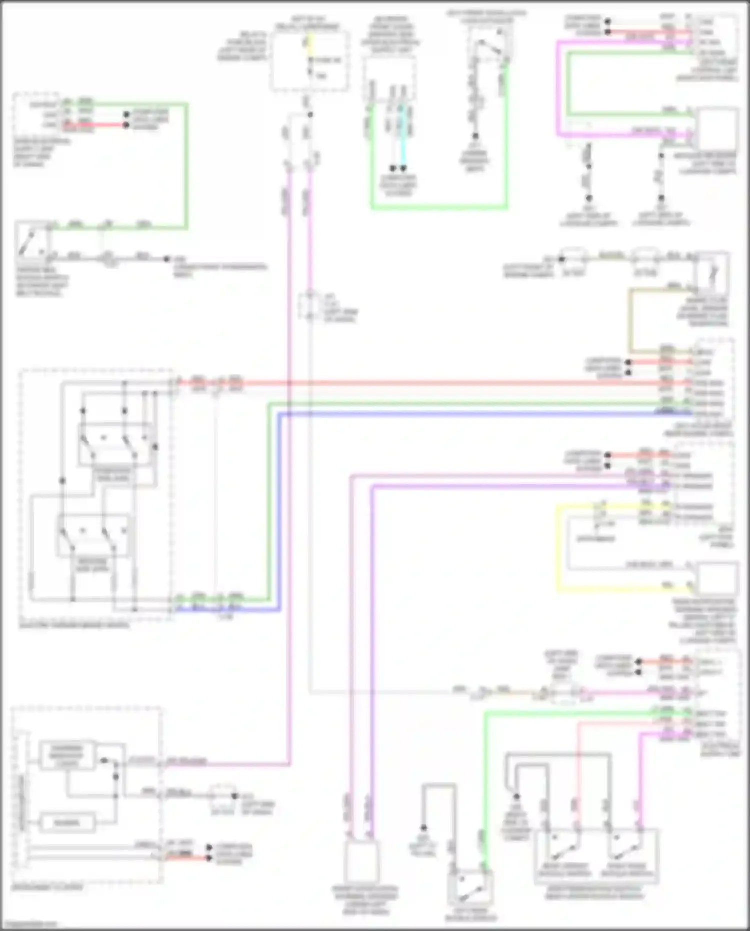 3 Mazda BP (2019-2024): Warning systems circuit