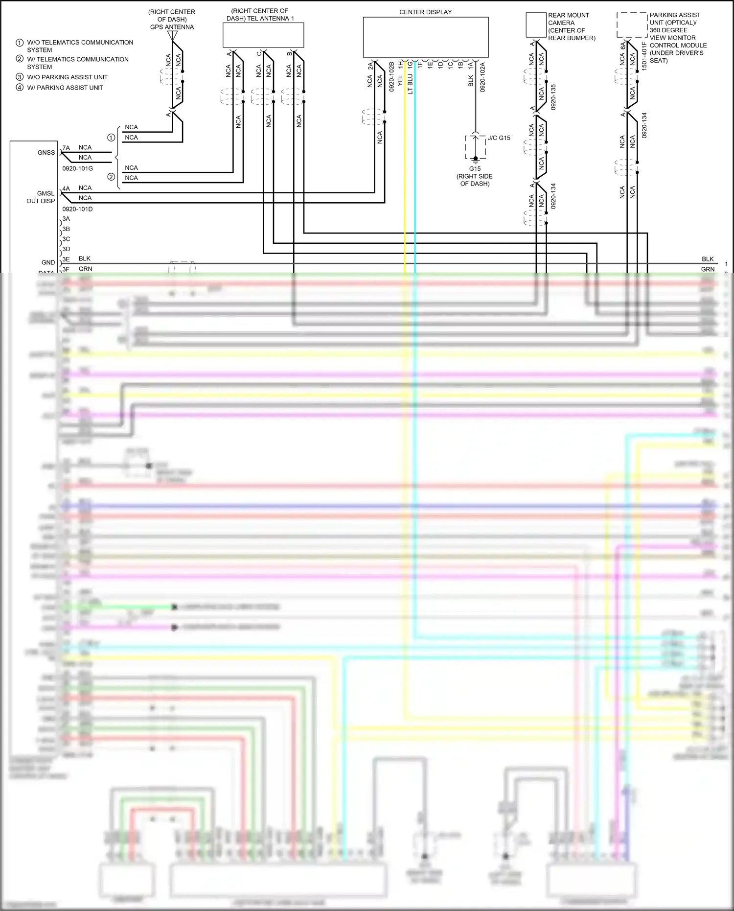 Wiring diagram c-14 for Mazda 3 BP (2019-2024) (4 of 38)