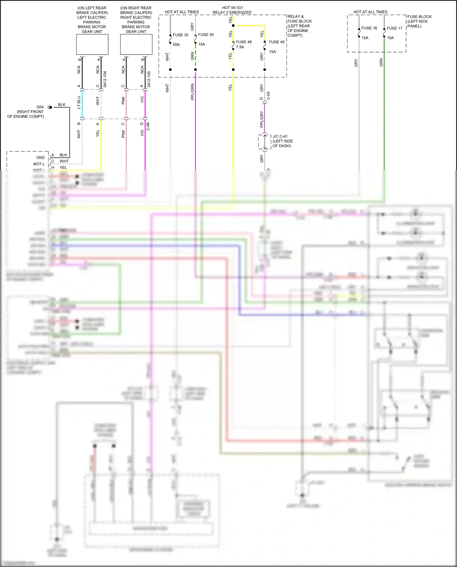 Wiring diagram can h pblc for Mazda 3 BP (2019-2024) (2 of 3)