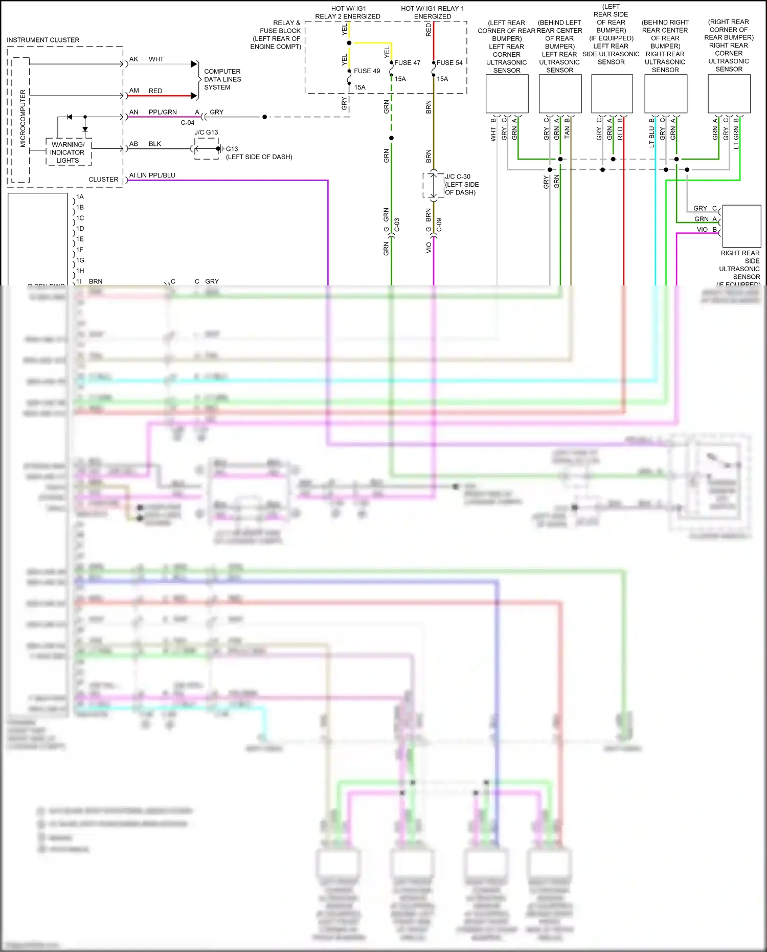 Wiring diagram can-h for Mazda 3 BP (2019-2024) (8 of 14)