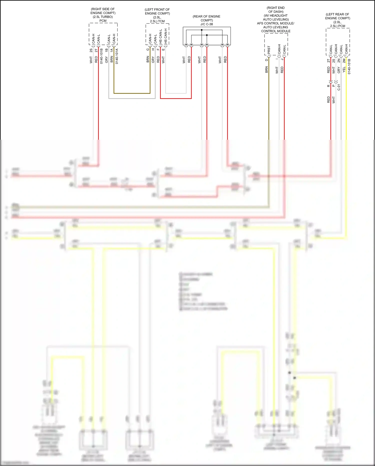 Wiring diagram j/c c-35 for Mazda 3 BP (2019-2024) (1 of 1)