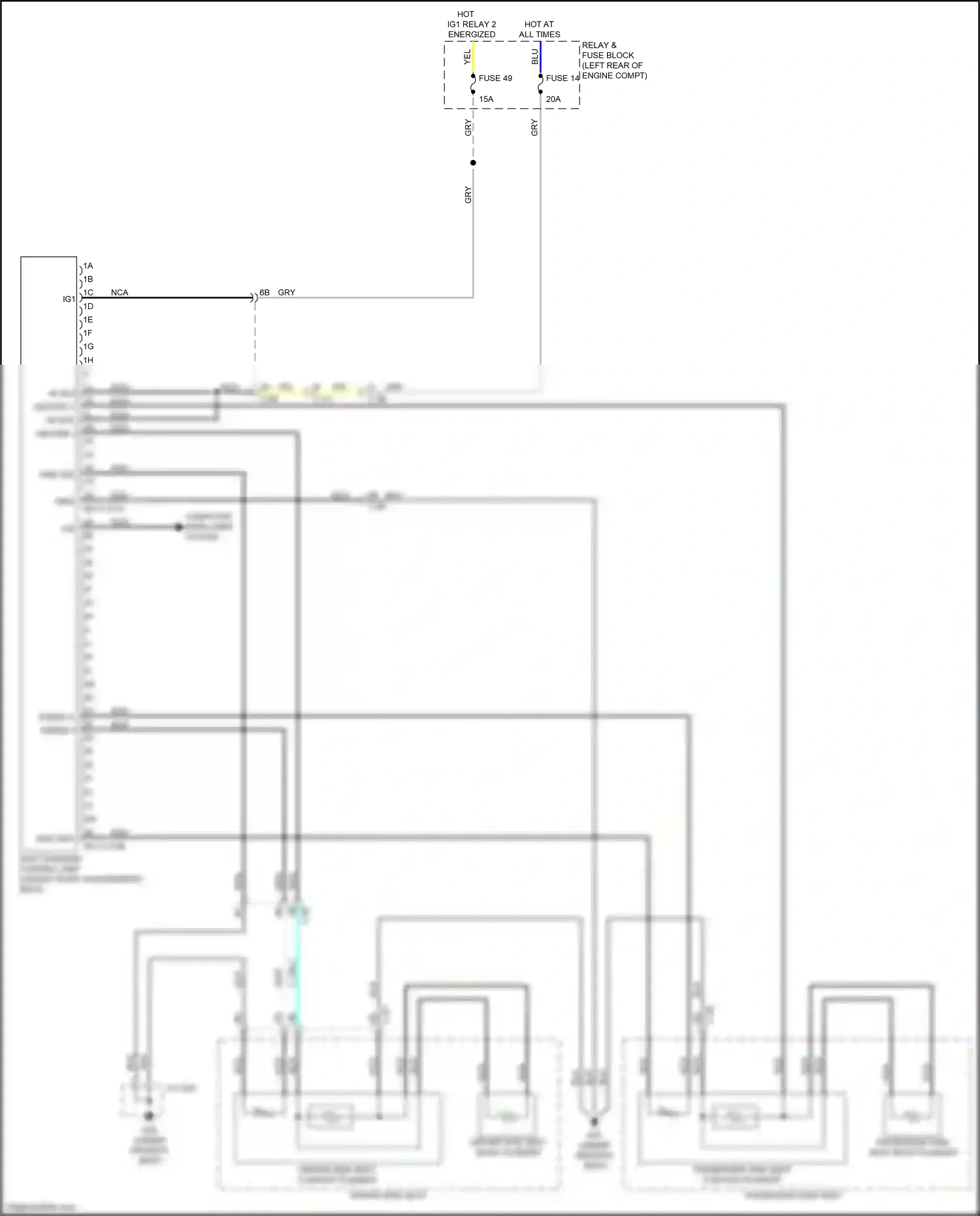 Wiring diagram lt blu for Mazda 3 BP (2019-2024) (3 of 89)