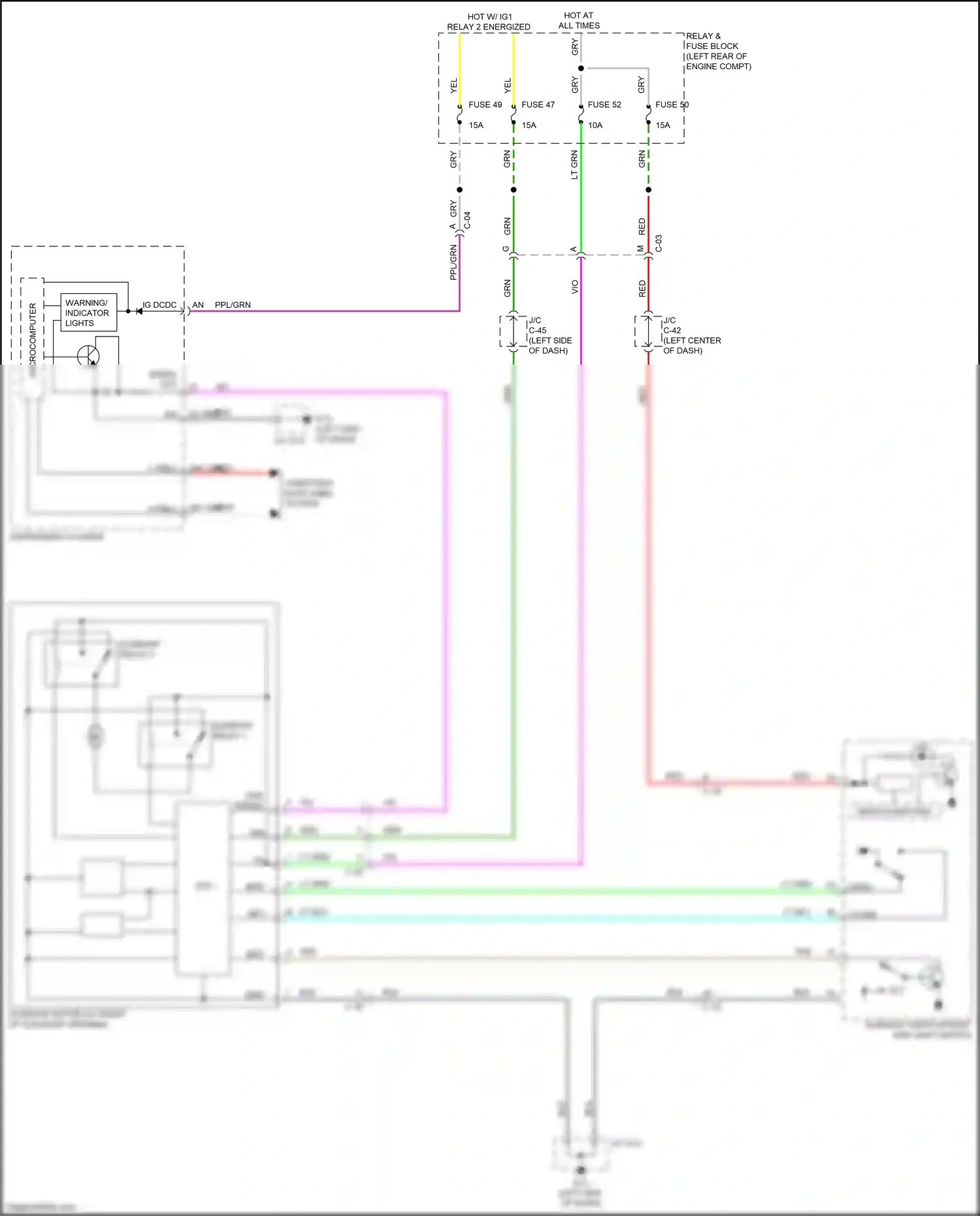Wiring diagram lt blu for Mazda 3 BP (2019-2024) (30 of 89)
