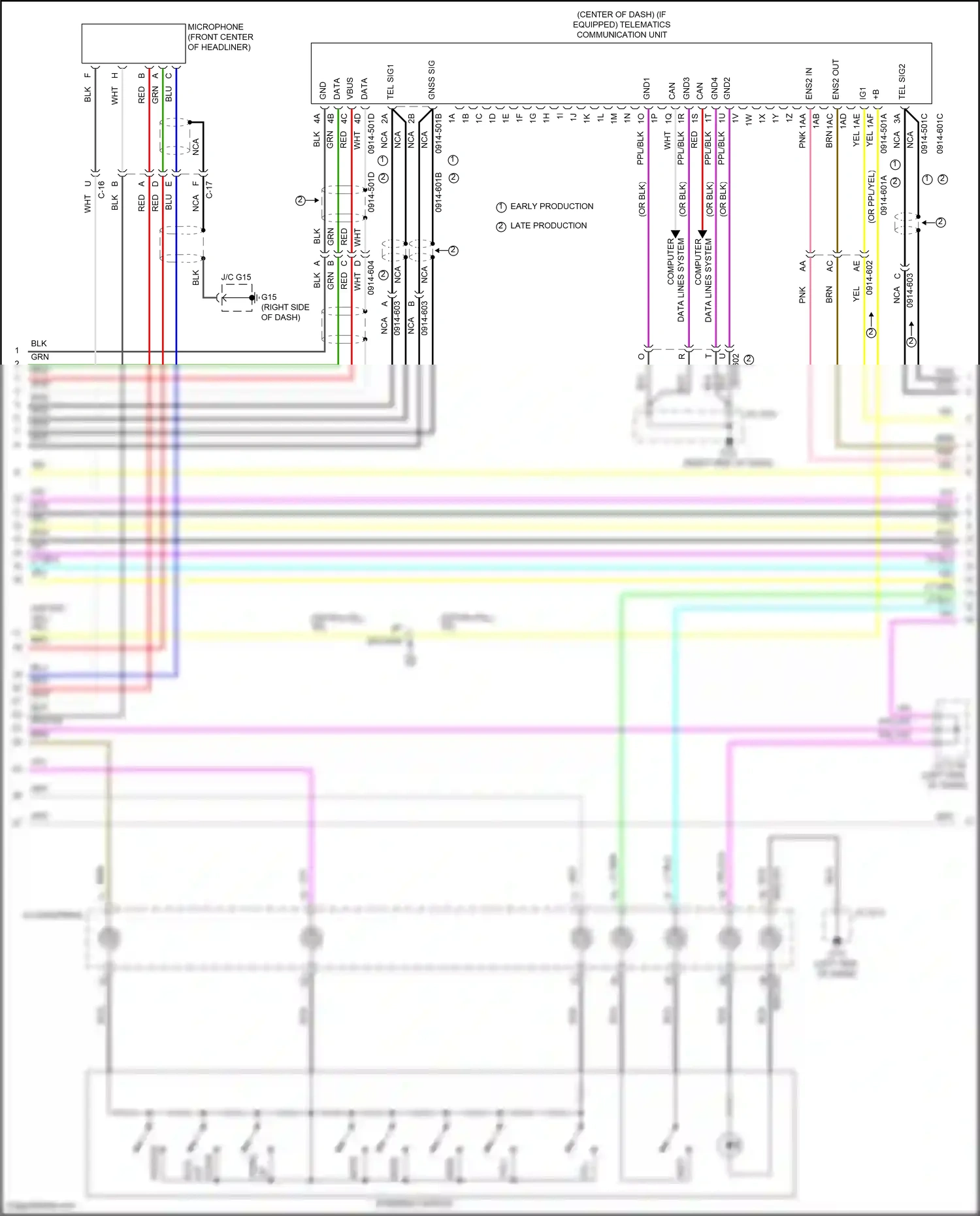 Wiring diagram nca for Mazda 3 BP (2019-2024) (26 of 76)