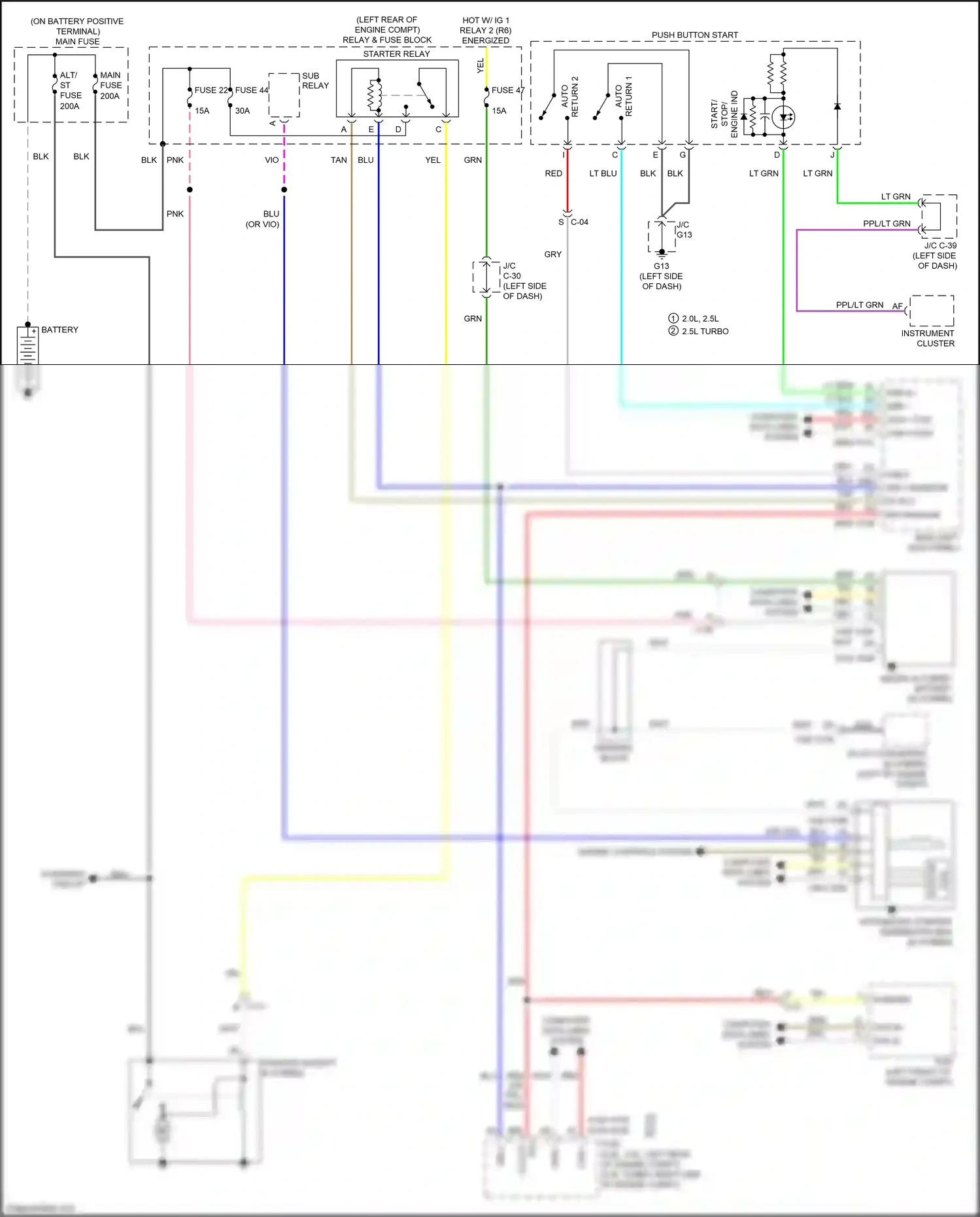 Wiring diagram ssb 2 for Mazda 3 BP (2019-2024) (5 of 5)