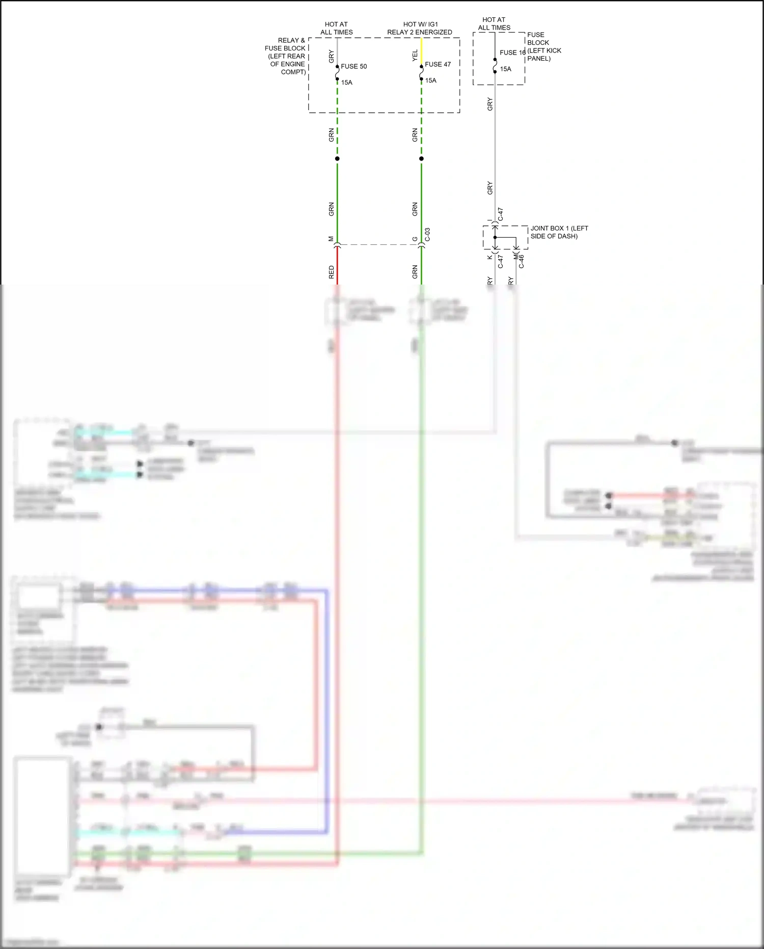 Wiring diagram wht for Mazda 3 BP (2019-2024) (35 of 107)