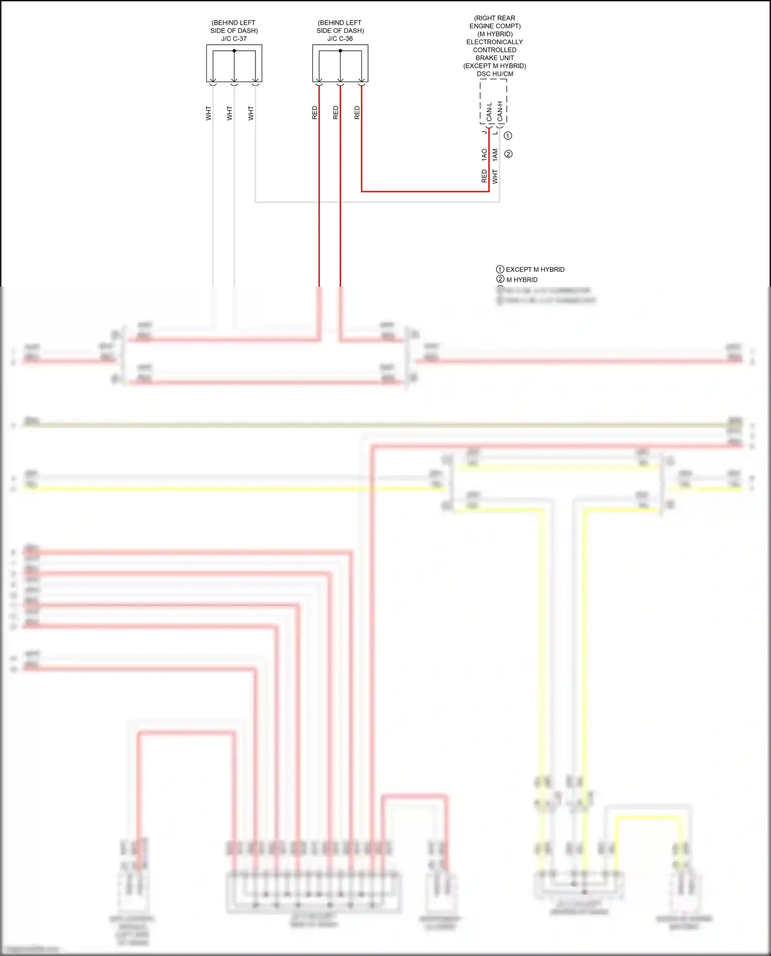 Wiring diagram wht for Mazda 3 BP (2019-2024) (74 of 107)
