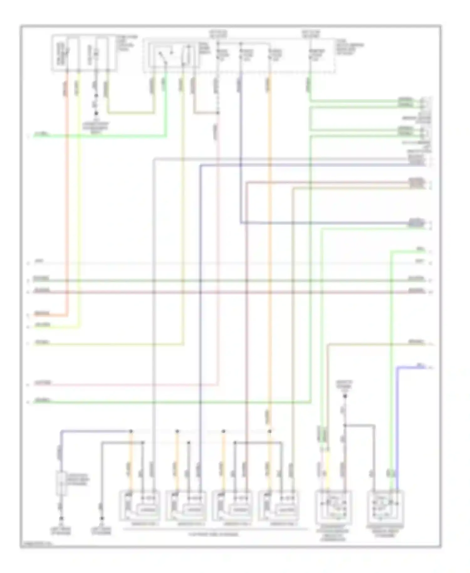 5 Mazda I facelift (2007-2010): Wiring diagram engine performance 2.3l (3 of 4)