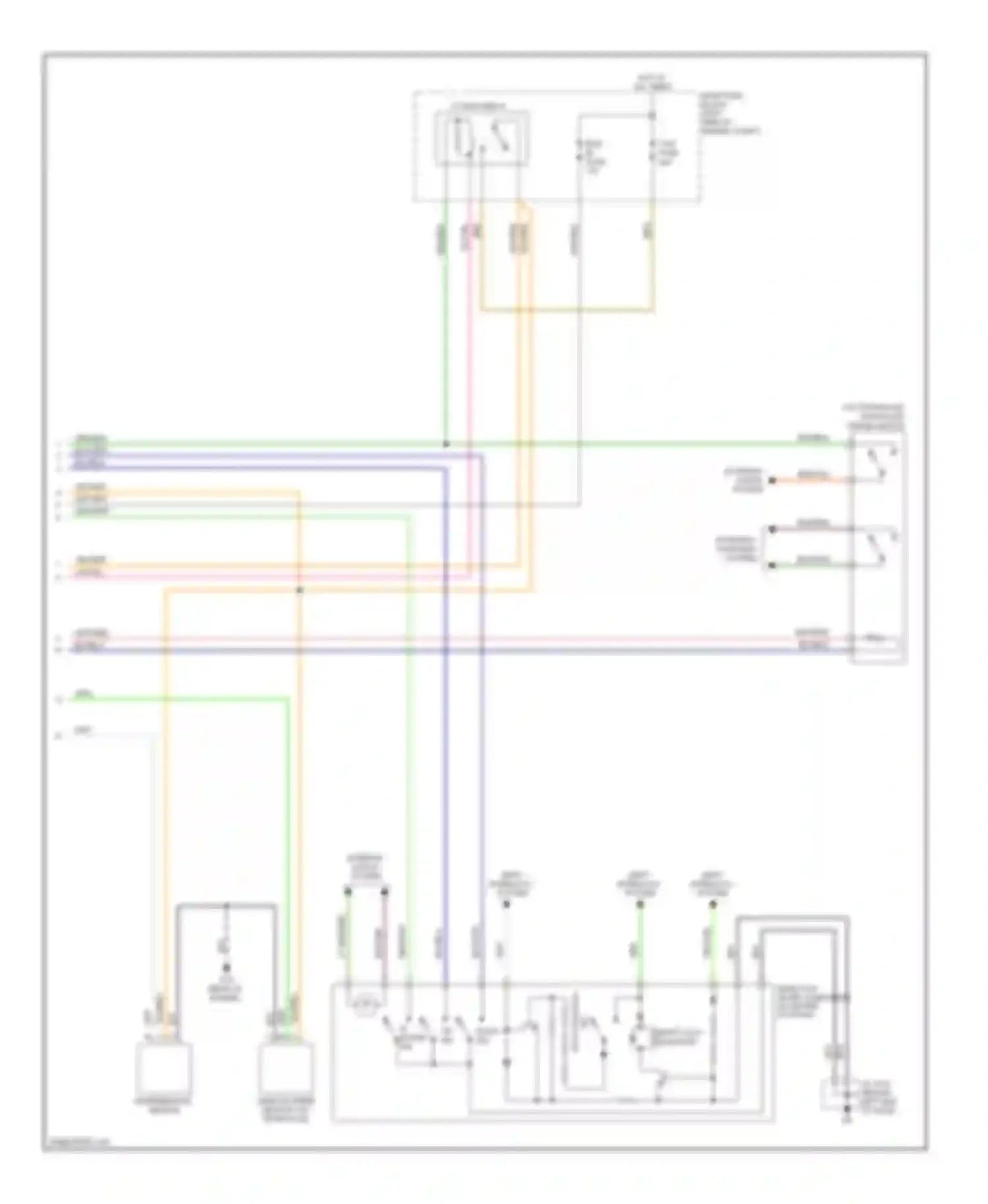 5 Mazda I facelift (2007-2010): Transmission circuit (2 of 2)