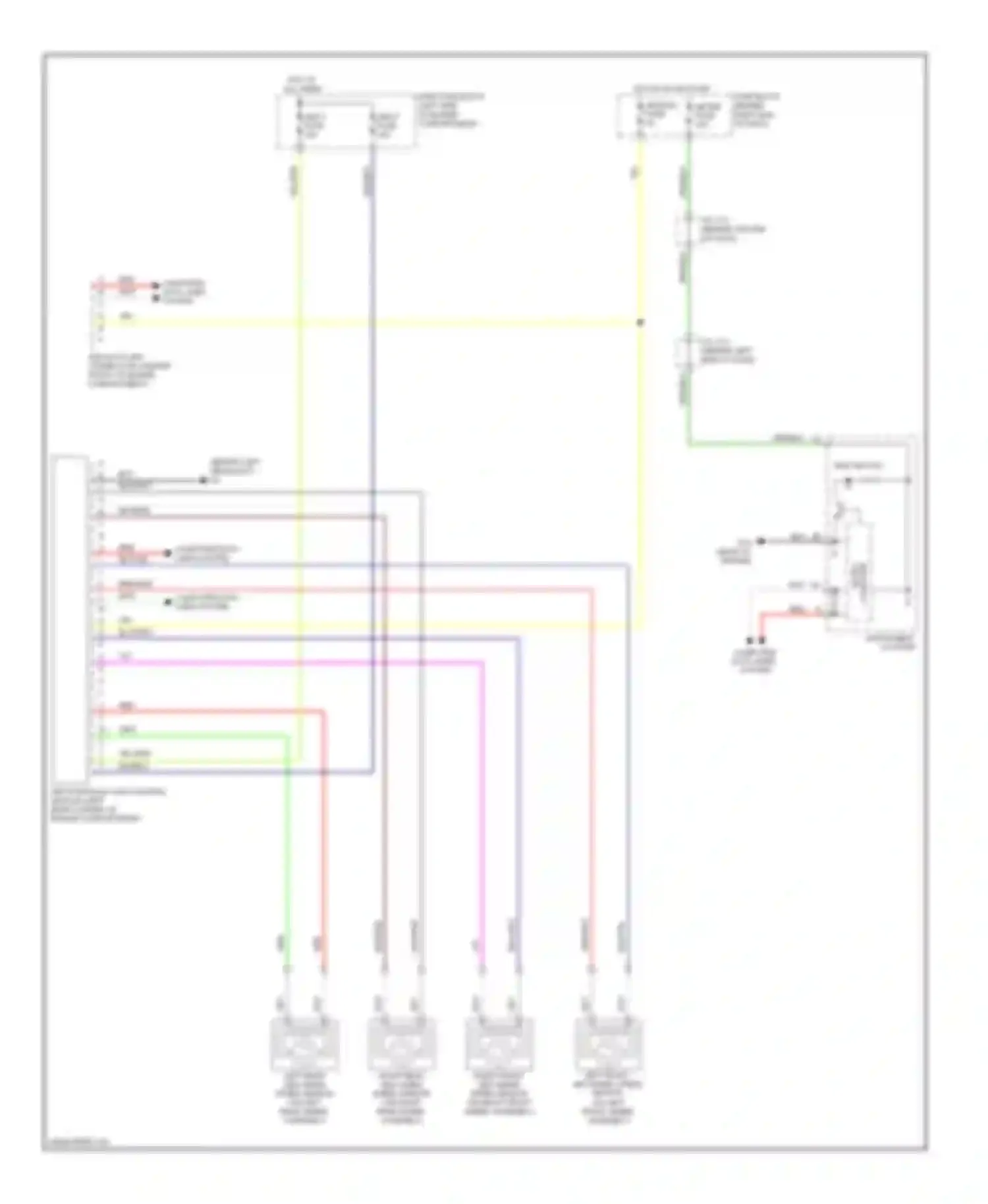 Wiring diagram computer data lines system for Mazda 5 I facelift (2007-2010) (1 of 20)
