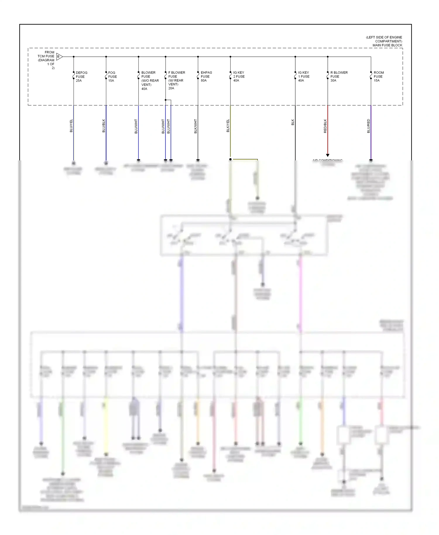 Mazda 5 I facelift (2007-2010) off wiring diagram  (3 of 5)