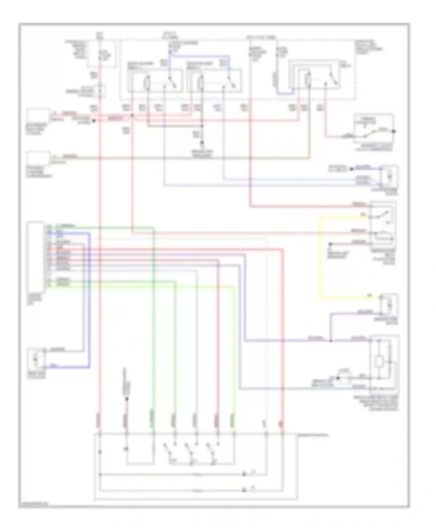 Wiring diagram red/blk for Mazda 5 I facelift (2007-2010) (9 of 14)
