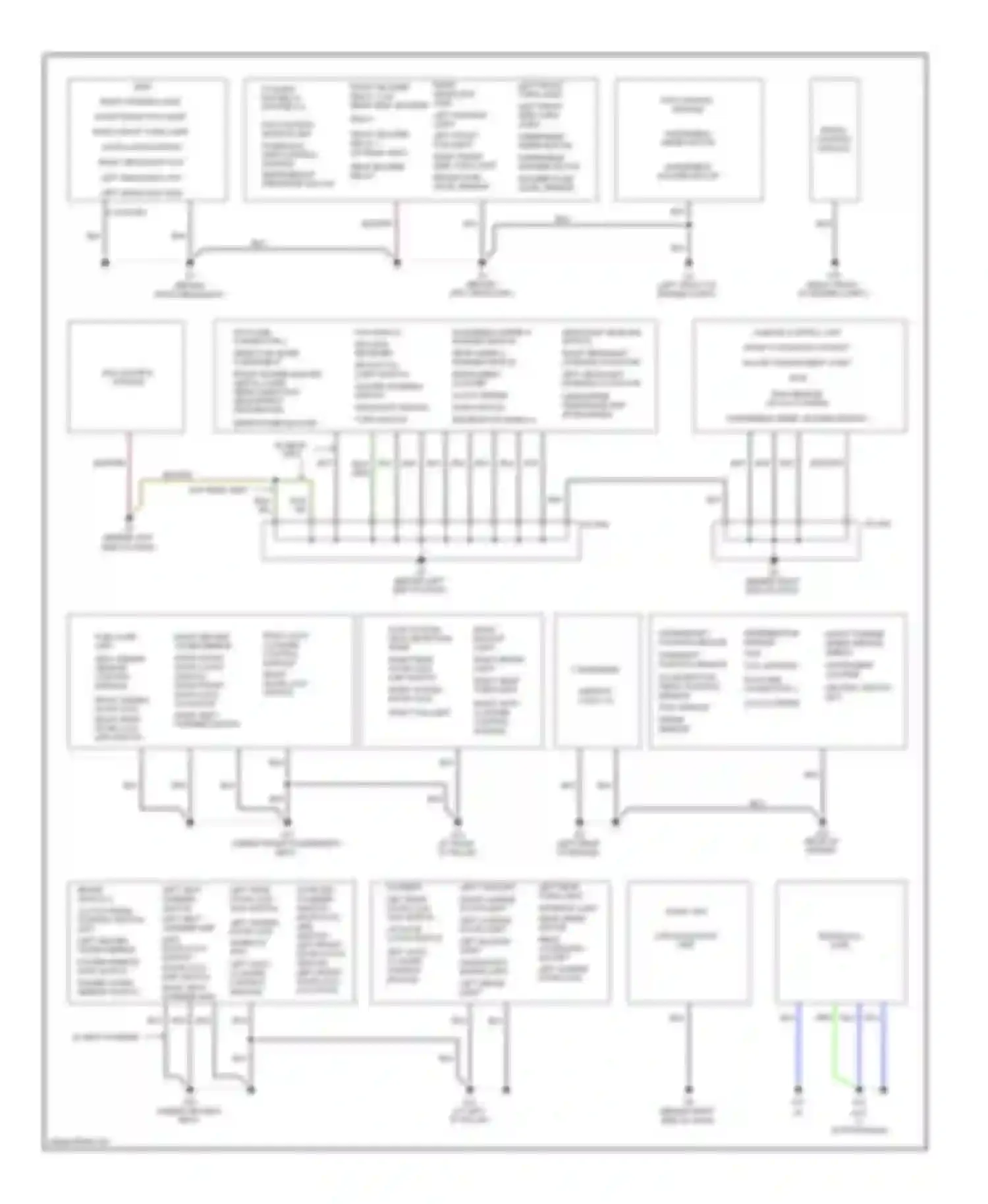 Wiring diagram transaxle case for Mazda 5 I facelift (2007-2010) (1 of 2)