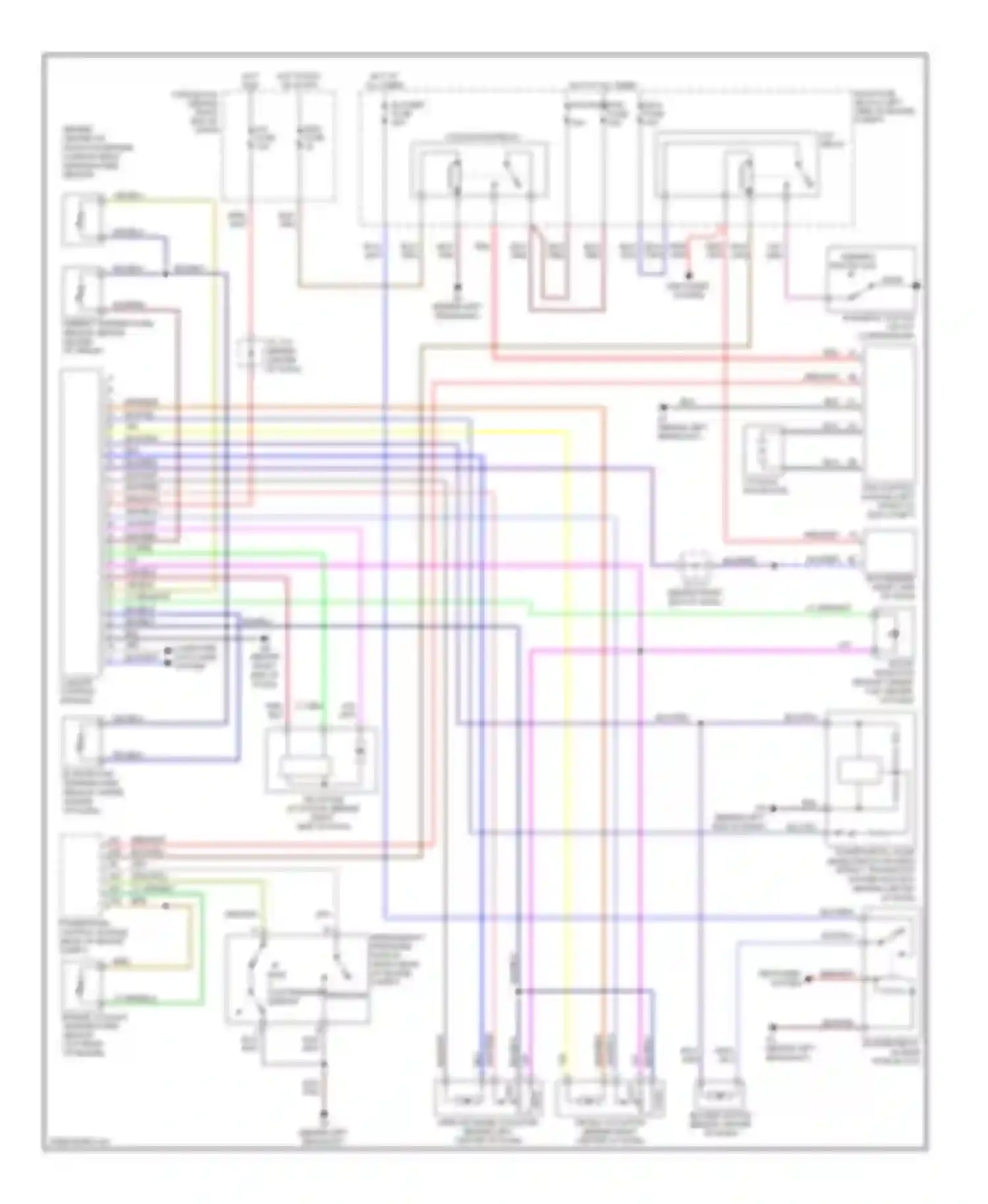 5 Mazda I (2005-2007): Automatic a/c circuit