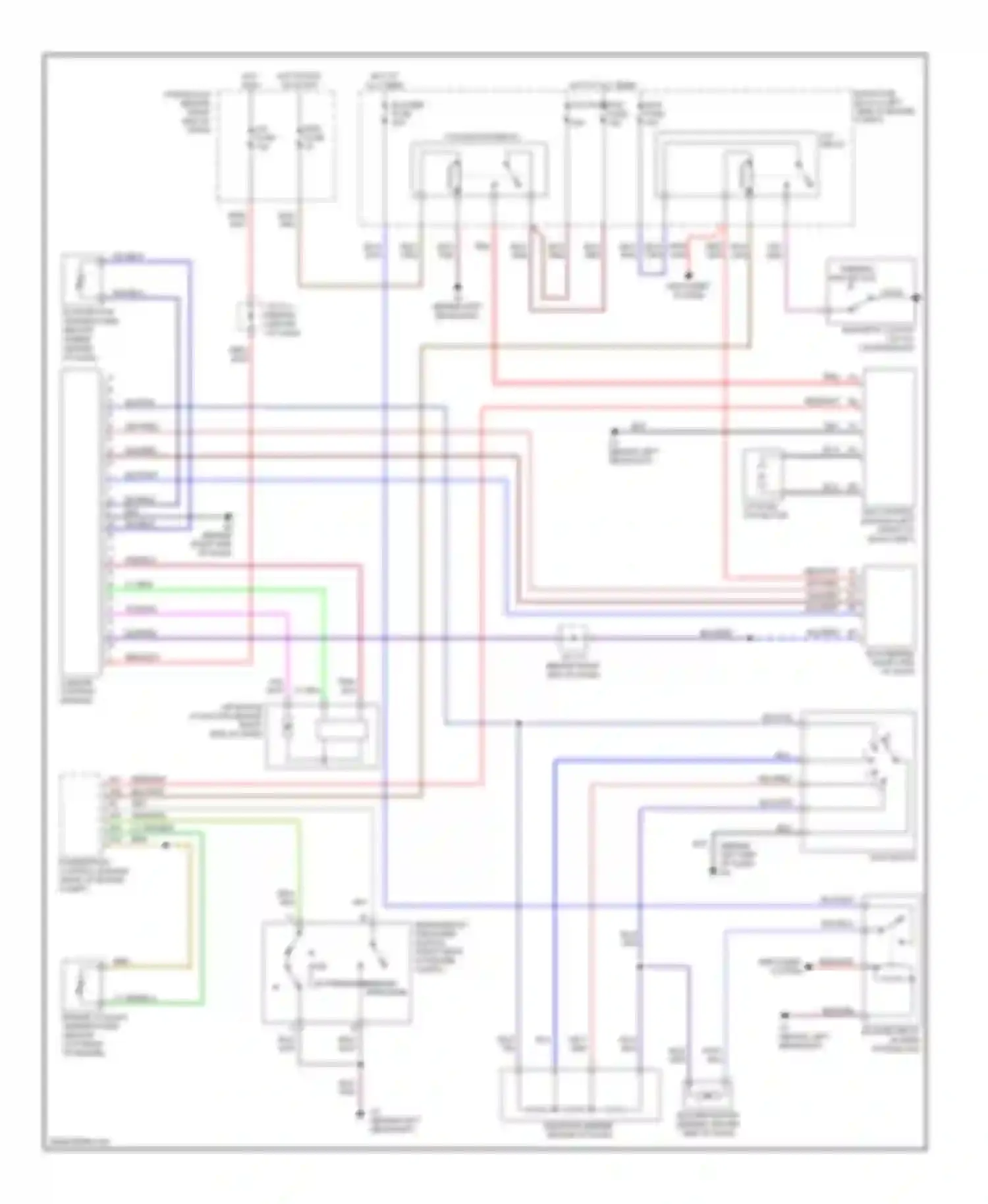 5 Mazda I (2005-2007): Manual a/c circuit