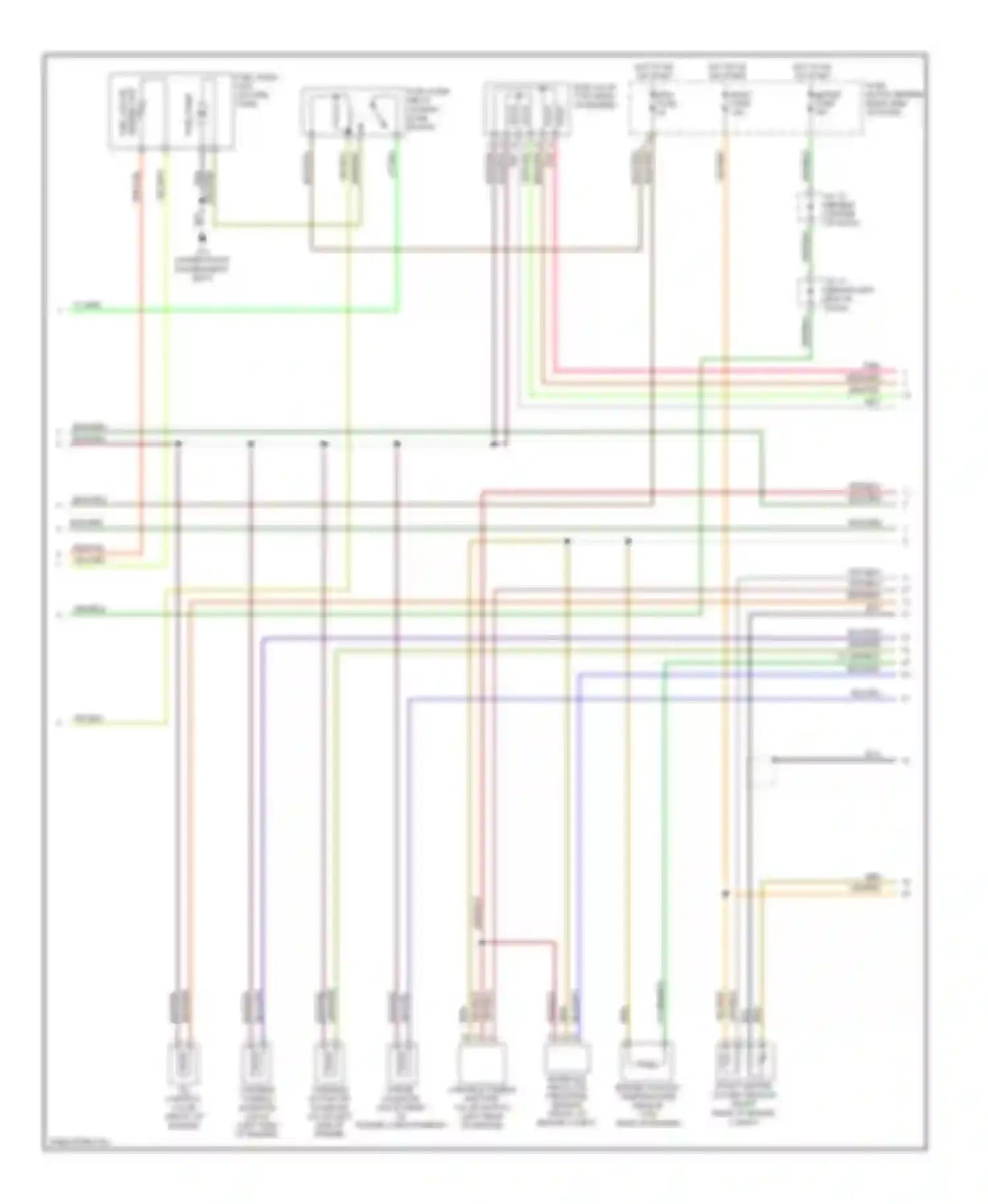 5 Mazda I (2005-2007): Wiring diagram engine performance 2.3l (3 of 4)