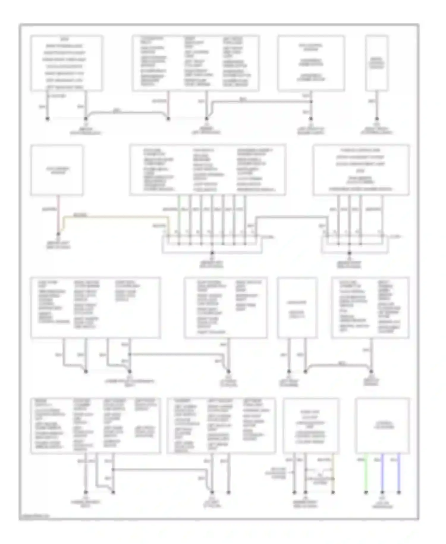 5 Mazda I (2005-2007): Ground distribution circuit
