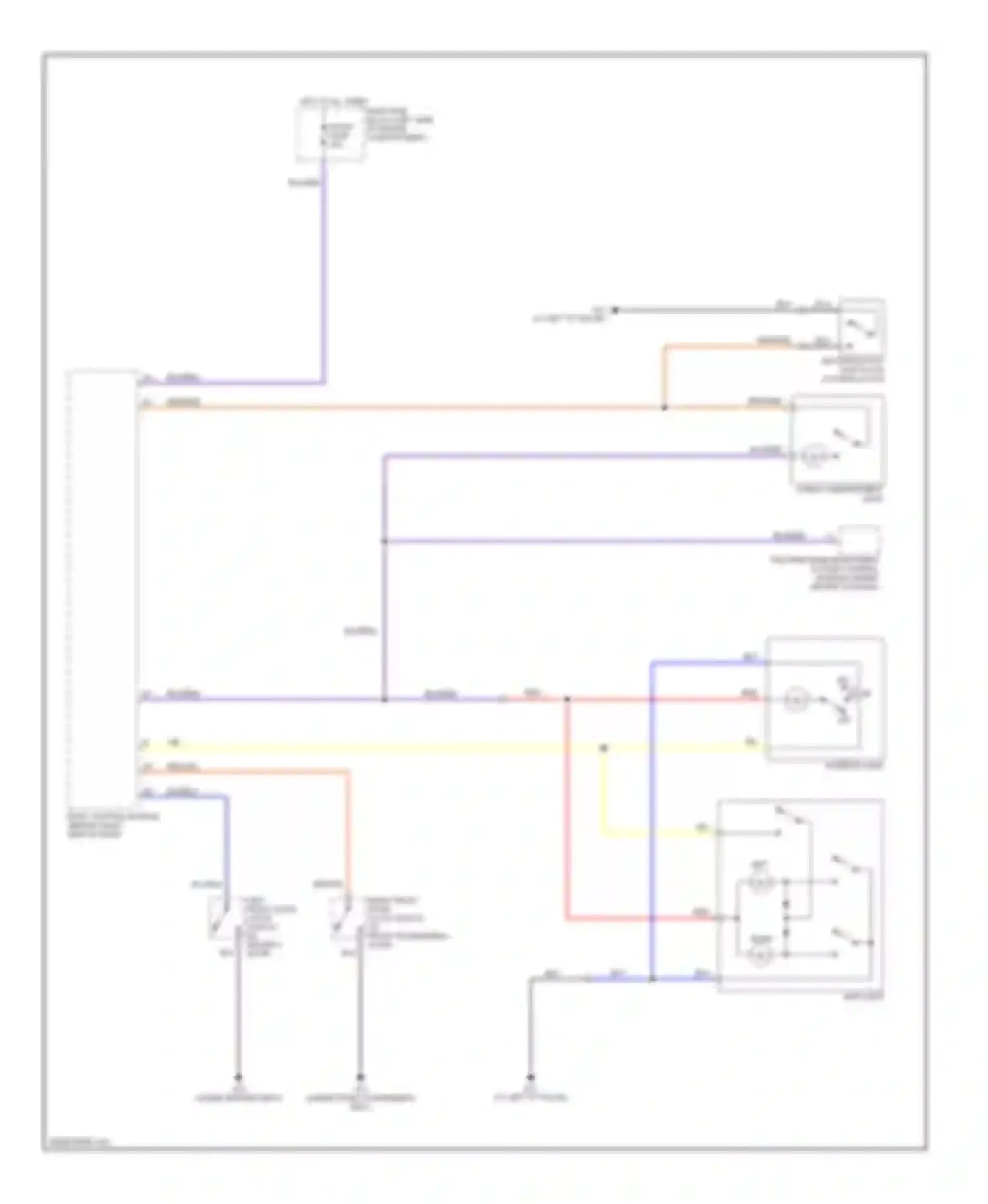 5 Mazda I (2005-2007): Courtesy lamp circuit