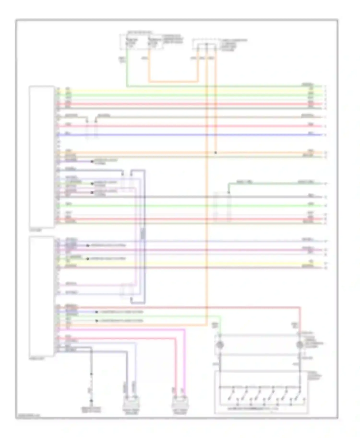 5 Mazda I (2005-2007): Navigation circuit (1 of 2)