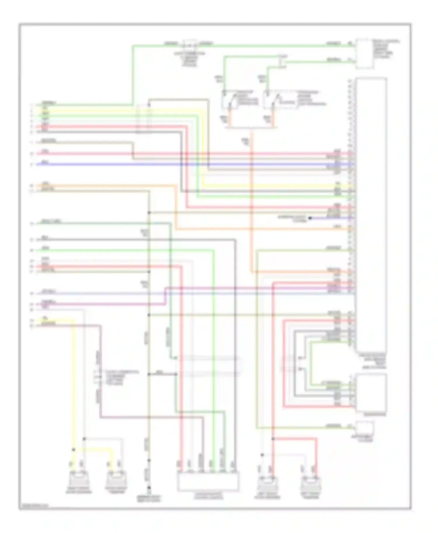 5 Mazda I (2005-2007): Navigation circuit (2 of 2)