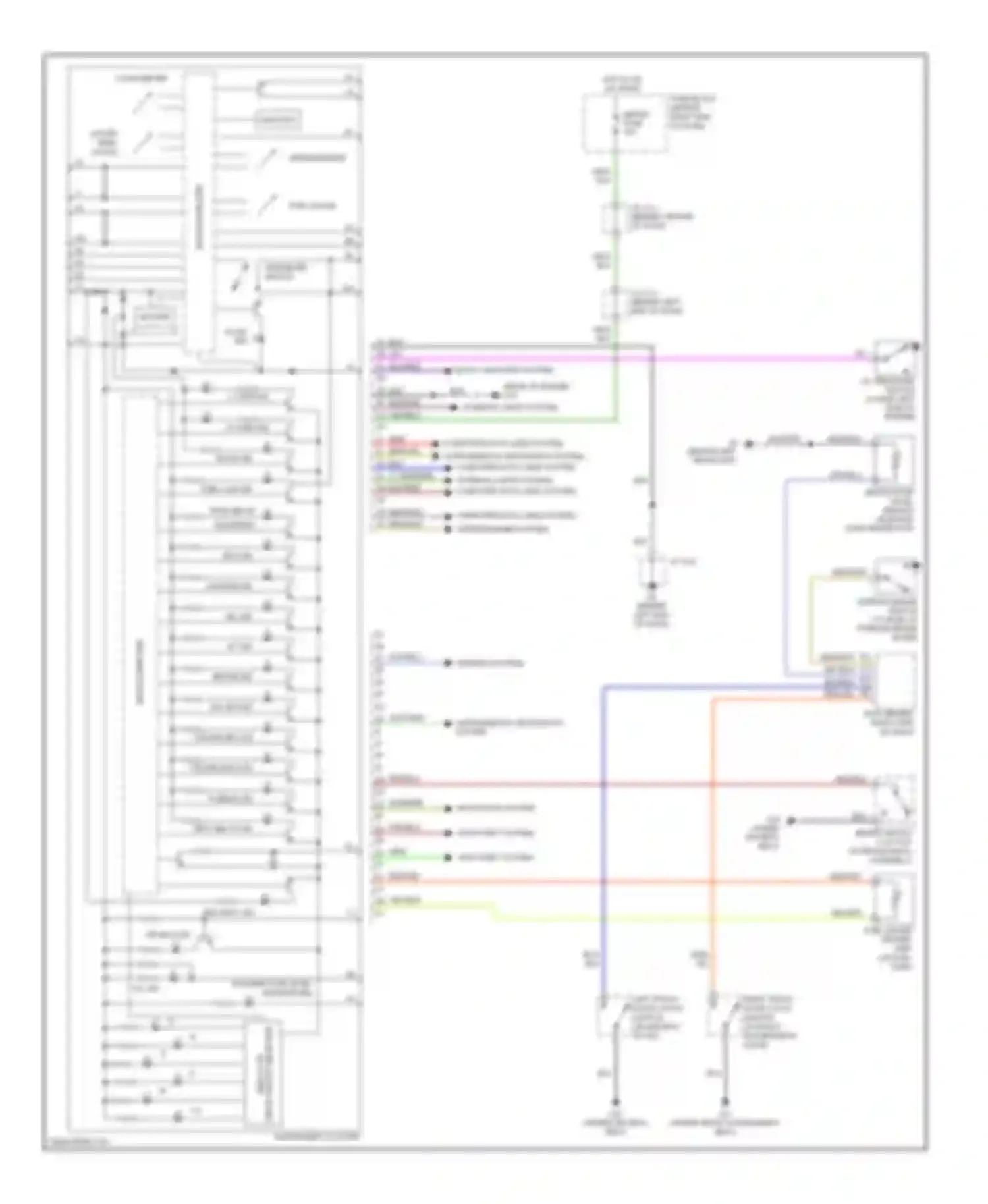 Wiring diagram anti-theft system for Mazda 5 I (2005-2007) (1 of 1)