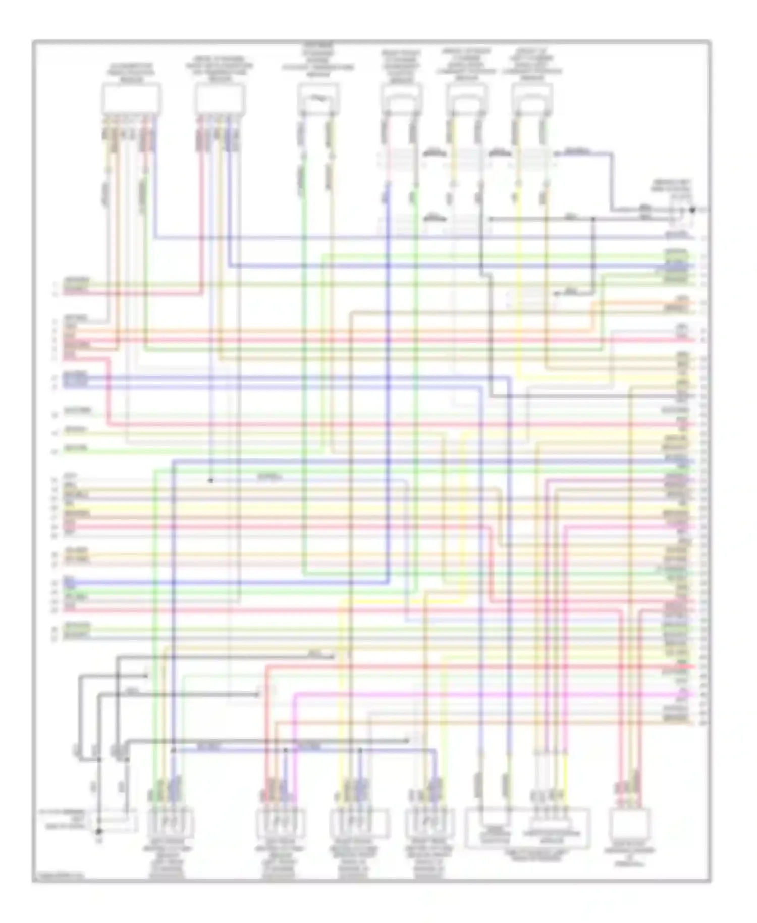 6 Mazda GG facelift (2005-2008): Wiring diagram engine performance 3.0l (2 of 4)