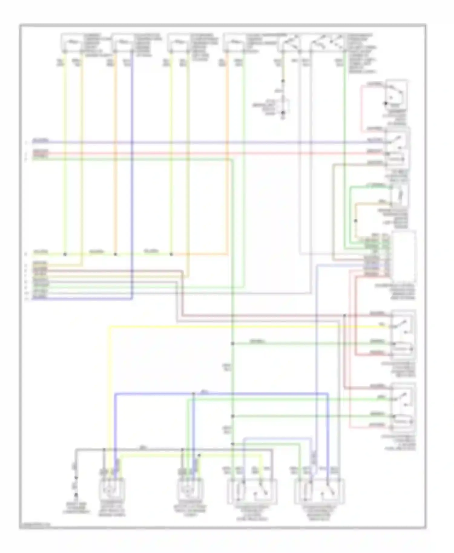 Wiring diagram blk for Mazda 6 GG facelift (2005-2008) (2 of 68)
