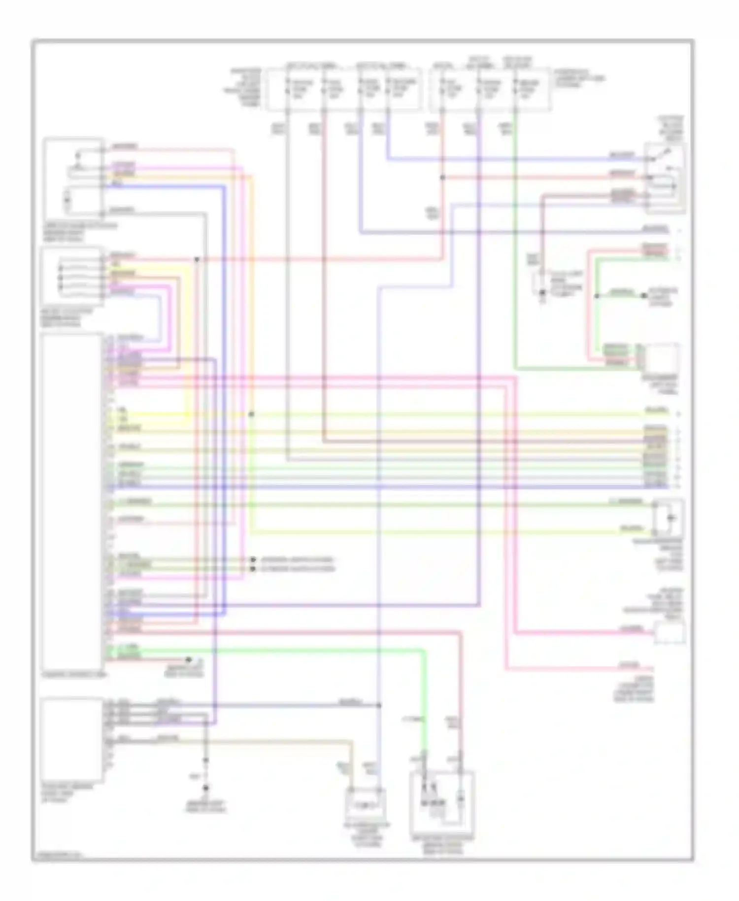 Wiring diagram blk/wht for Mazda 6 GG facelift (2005-2008) (1 of 27)