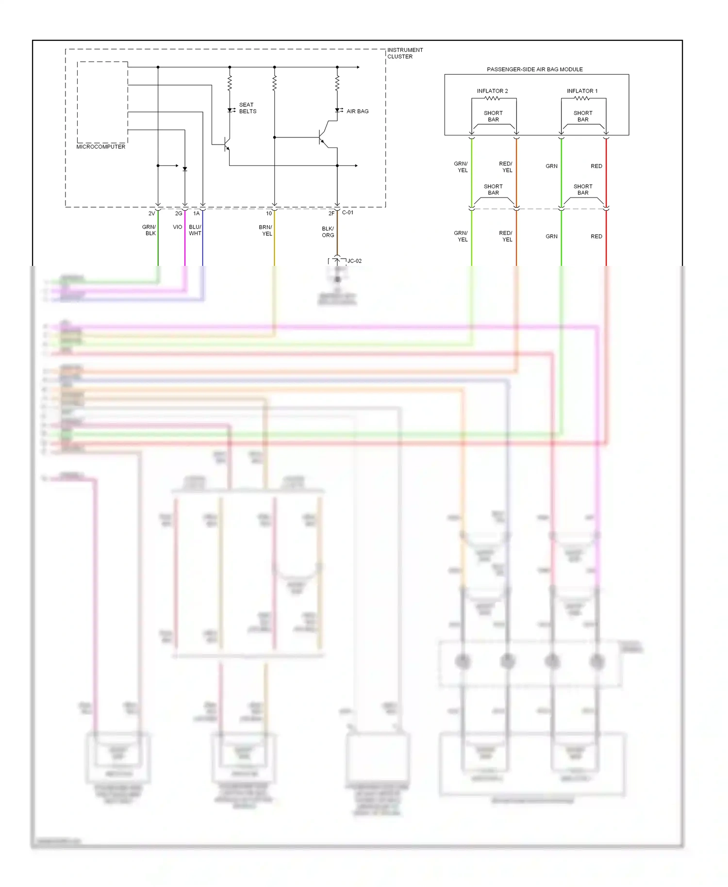 Mazda 6 GG facelift (2005-2008) blu wiring diagram  (56 of 58)