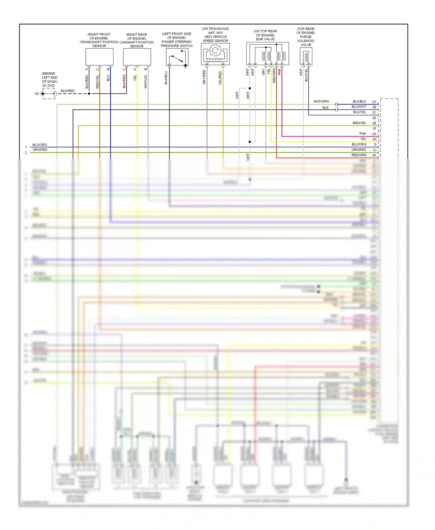 Mazda 6 GG facelift (2005-2008) brn/yel wiring diagram  (12 of 25)