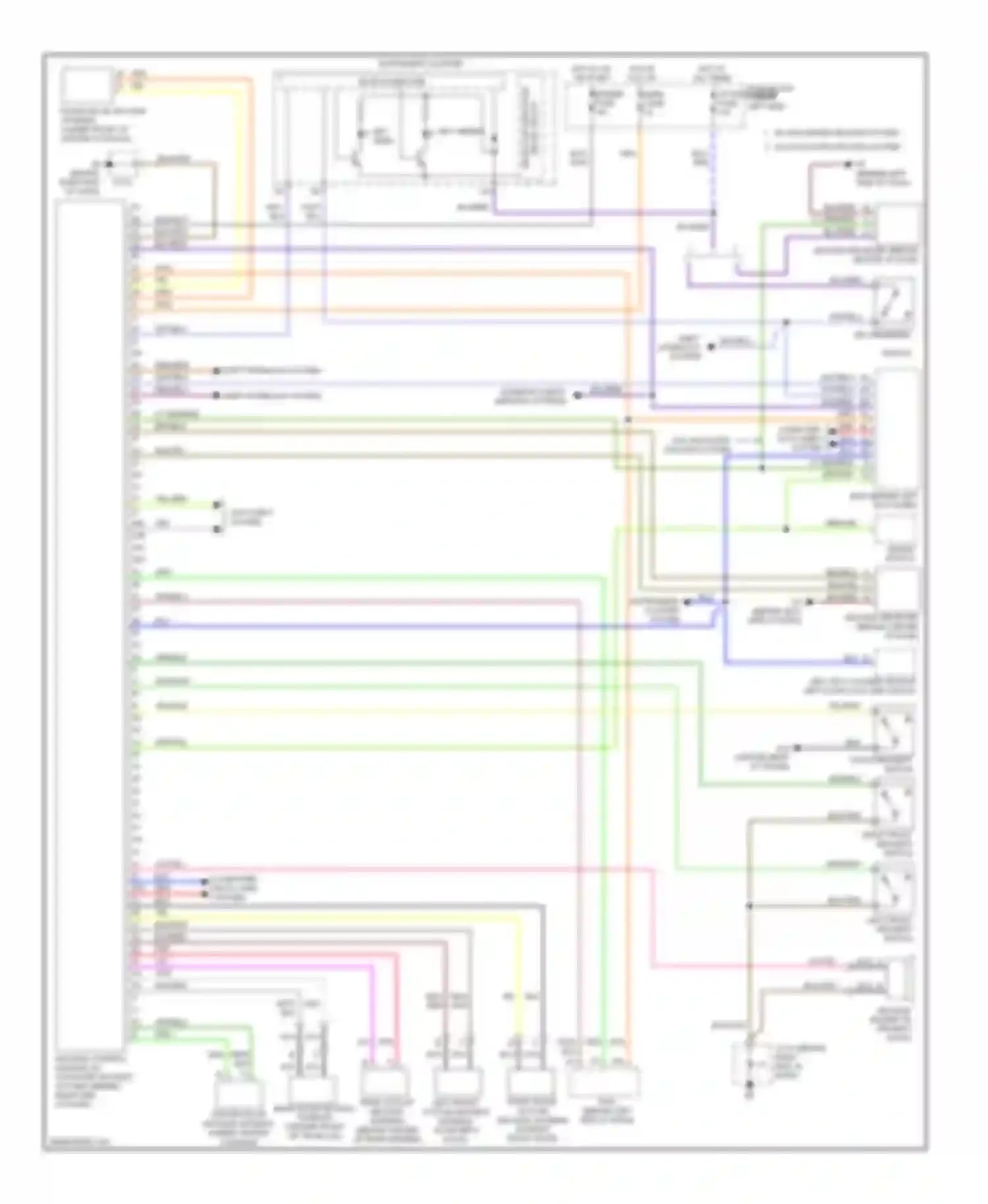 Wiring diagram grn/blk for Mazda 6 GG facelift (2005-2008) (38 of 45)