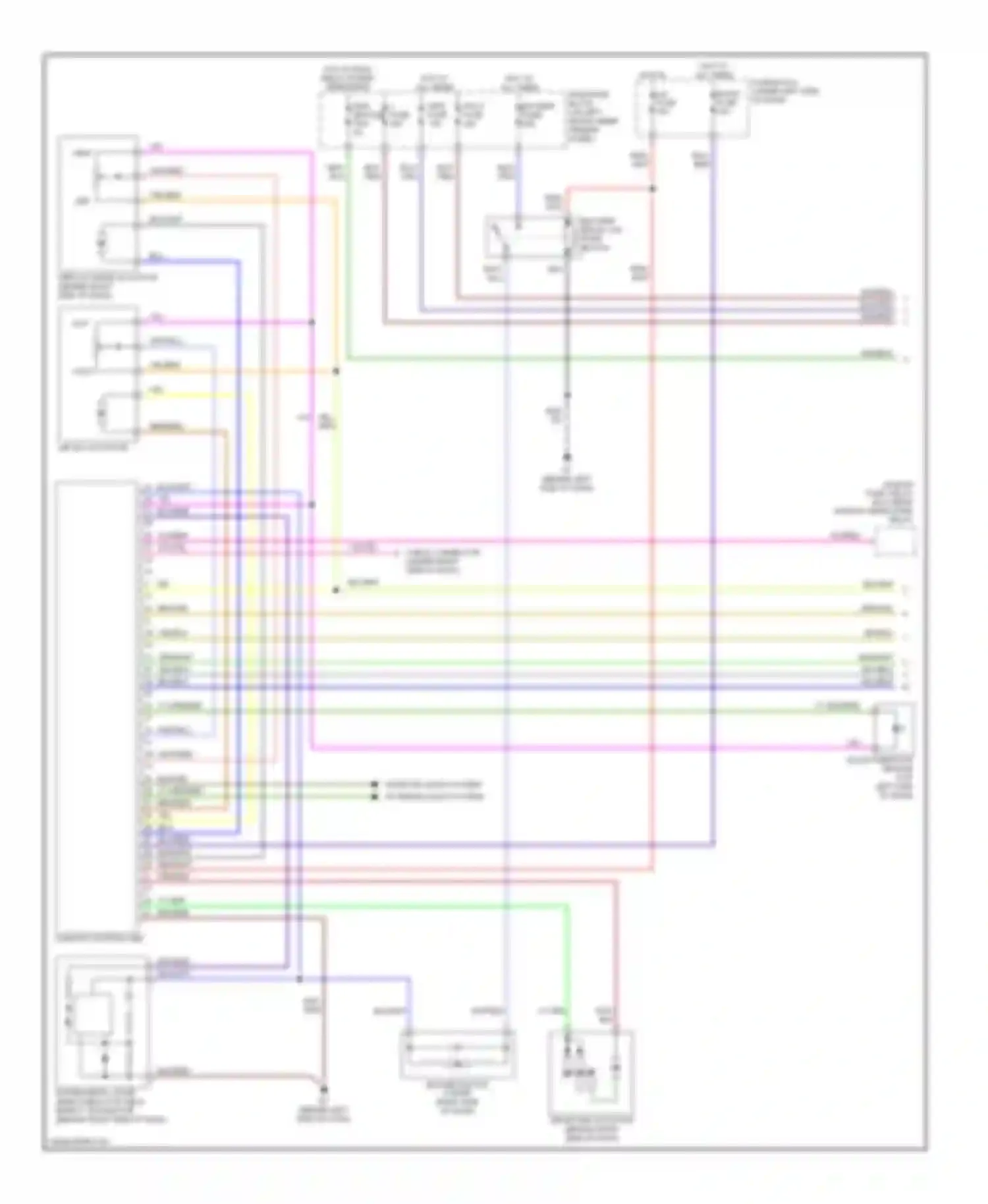 Wiring diagram mag fuse fan 2 fuse for Mazda 6 GG facelift (2005-2008) (1 of 1)