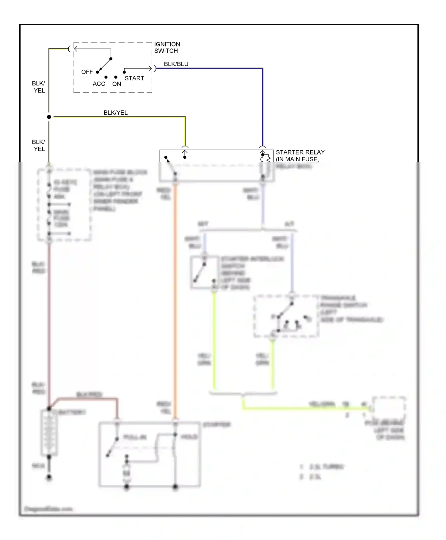 Mazda 6 GG facelift (2005-2008) nca wiring diagram  (21 of 31)